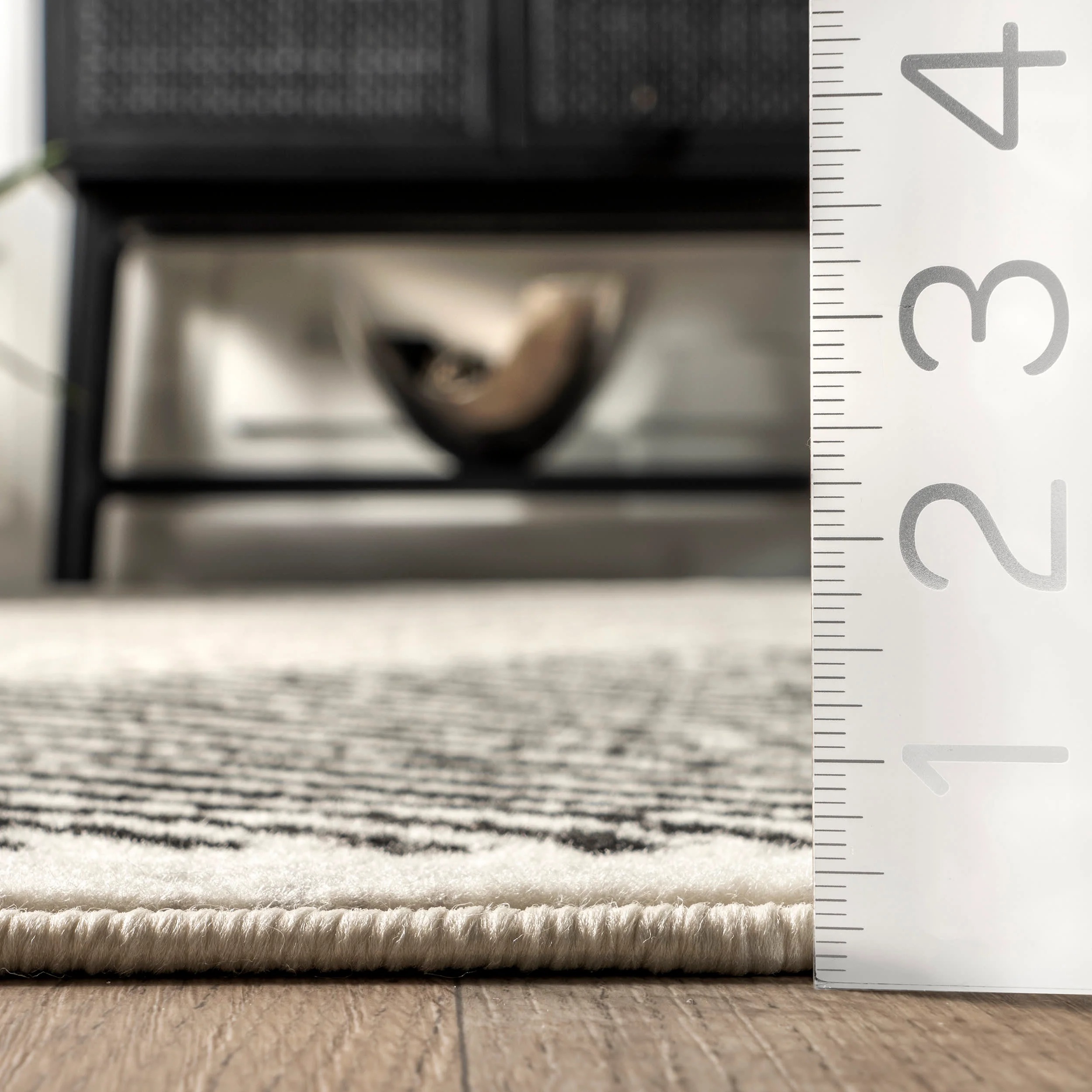 Mae Traverse Stripes Rug | Grey - Image 5