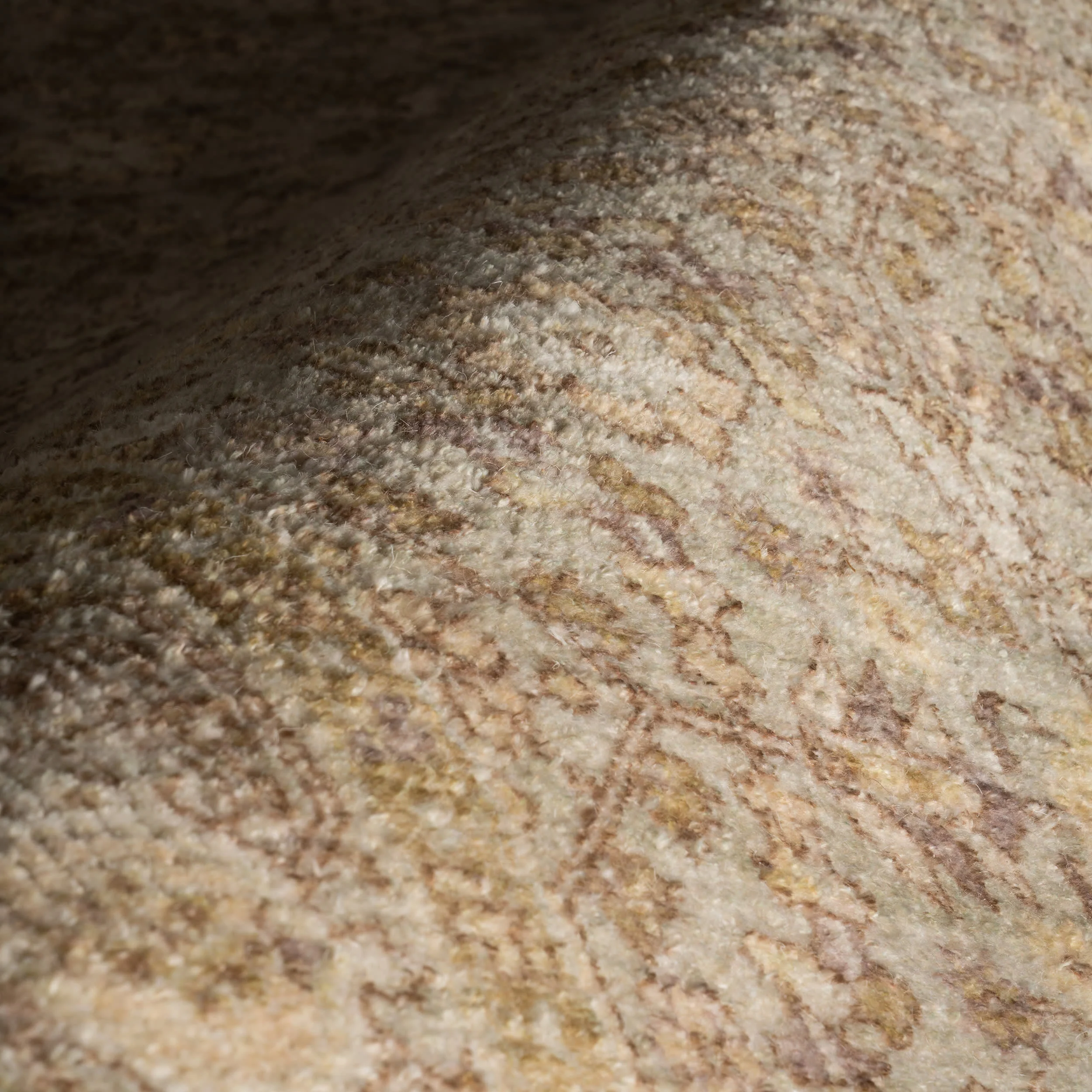 Maela Hand Tufted Wool-Blend Rug | Beige - Image 3