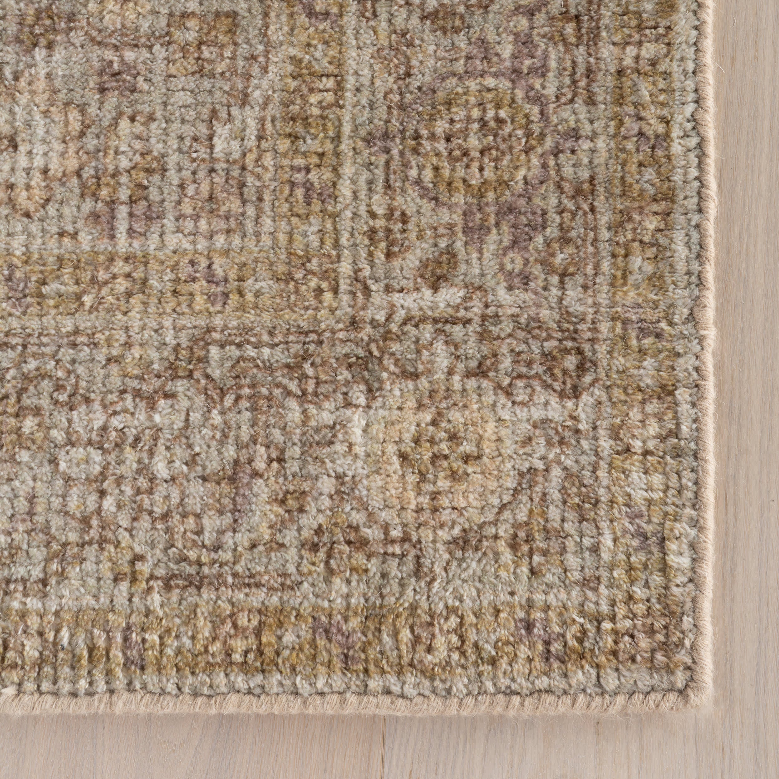 Maela Hand Tufted Wool-Blend Rug | Beige - Image 4