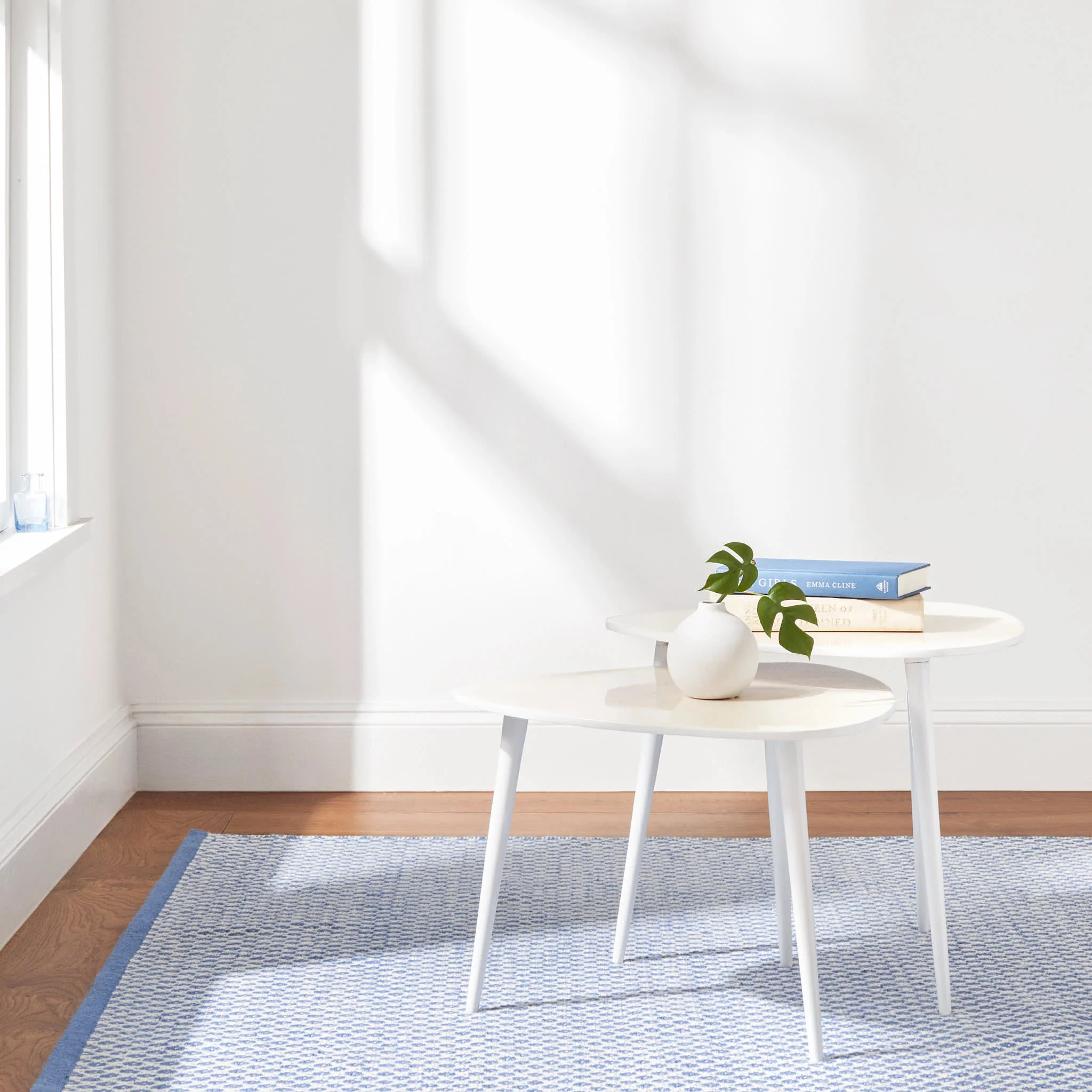 Mainsail Handwoven Indoor/Outdoor Rug | French Blue - Image 2