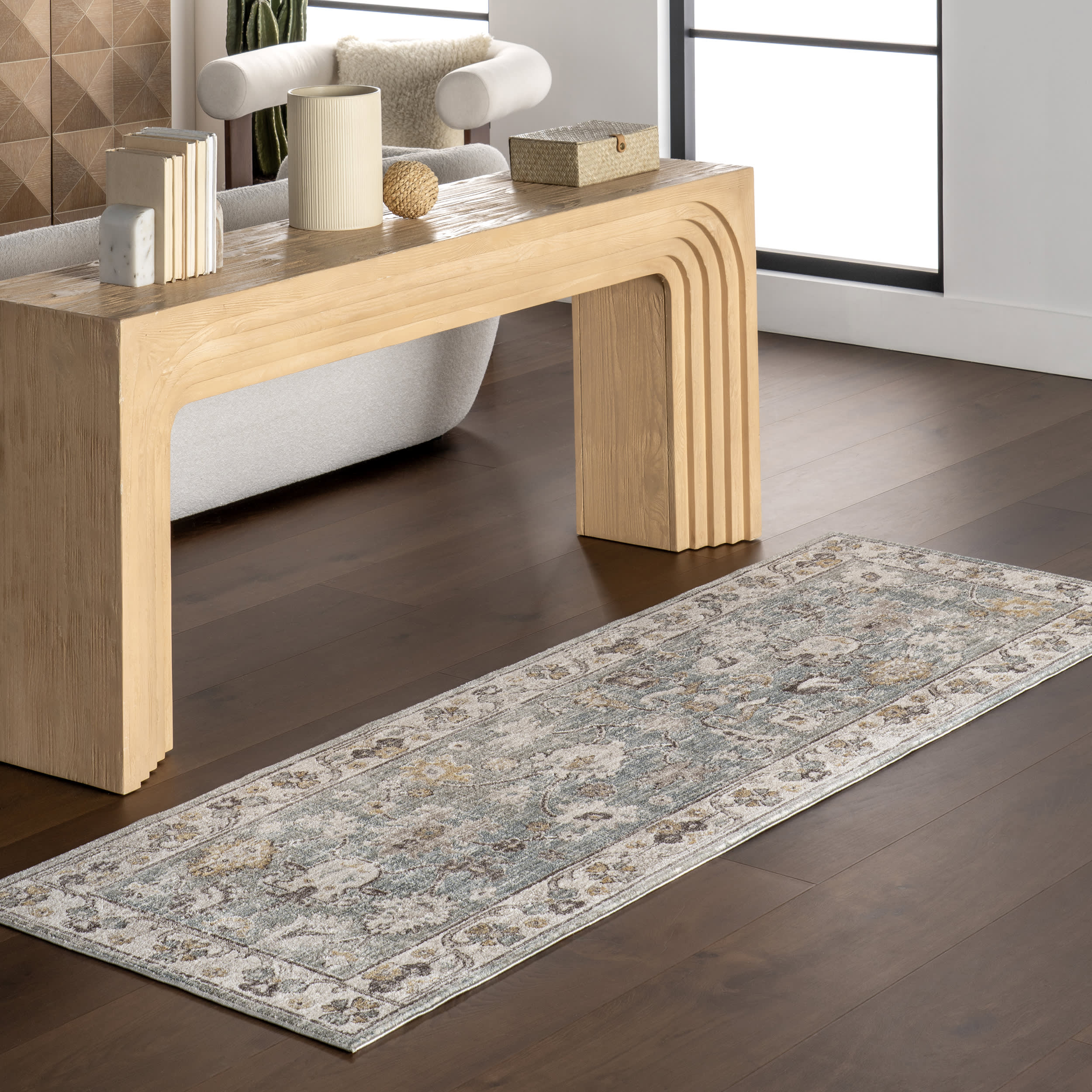 Makenna Medallion Rug | Blue - Image 2