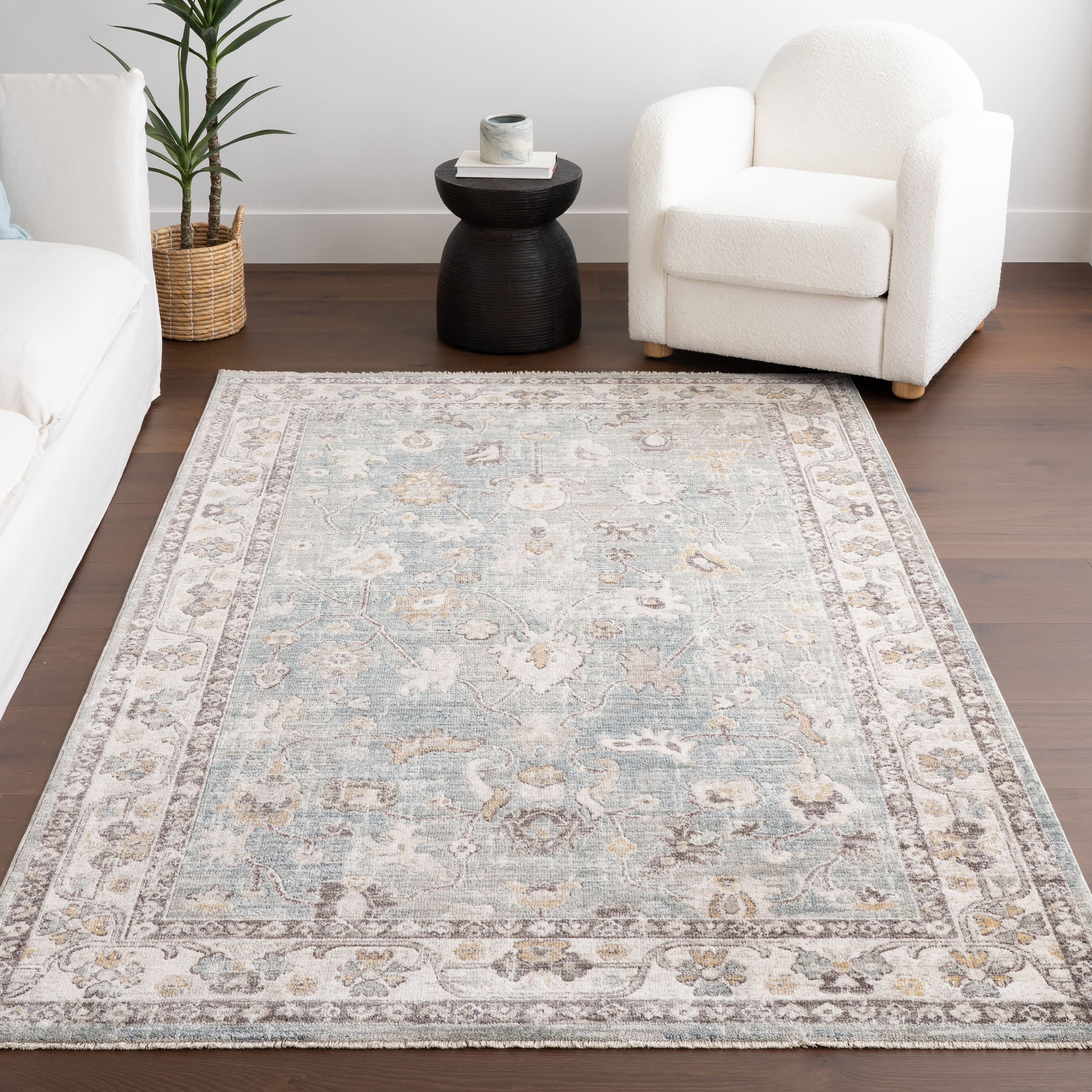 Makenna Medallion Rug | Blue - Image 5