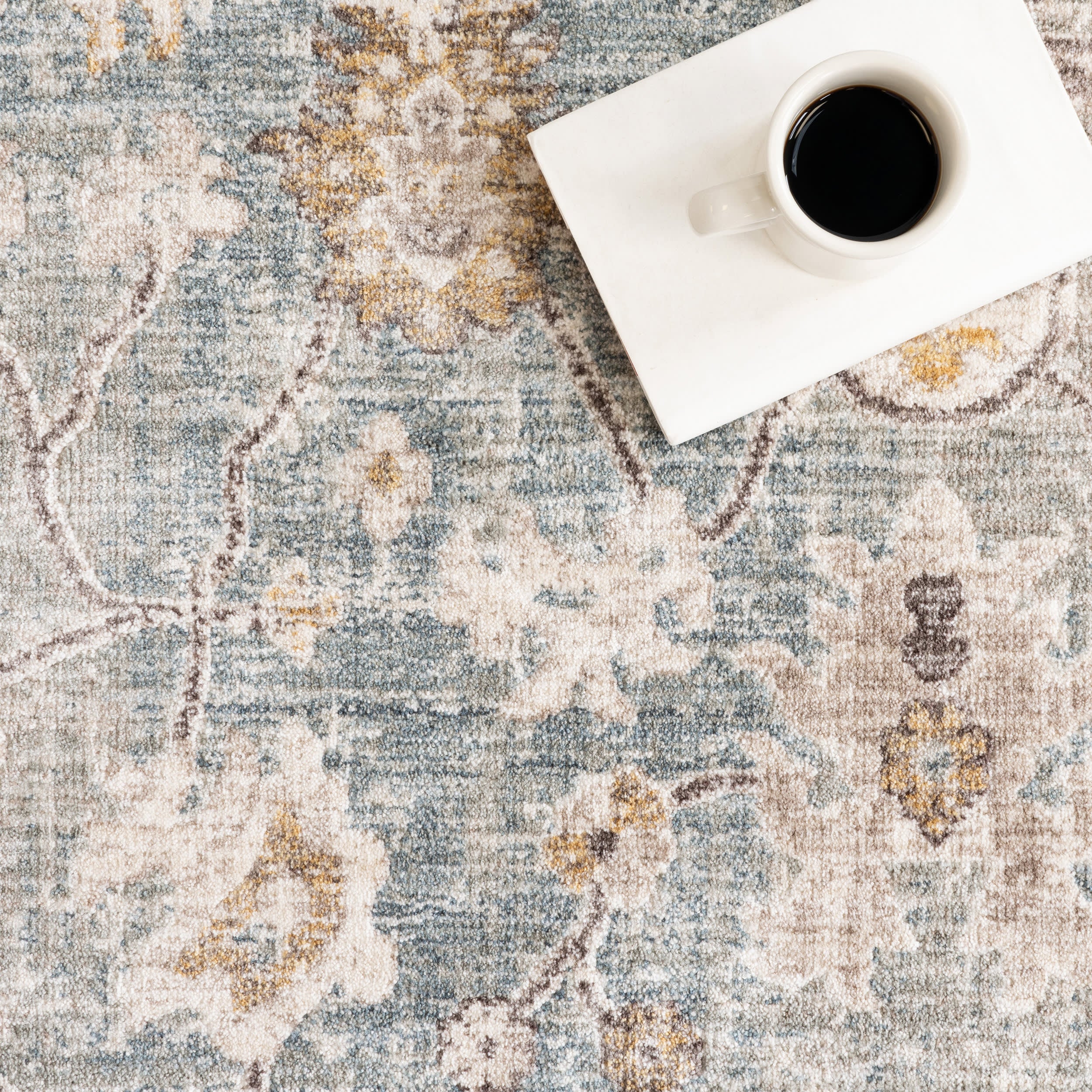 Makenna Medallion Rug | Blue - Image 8