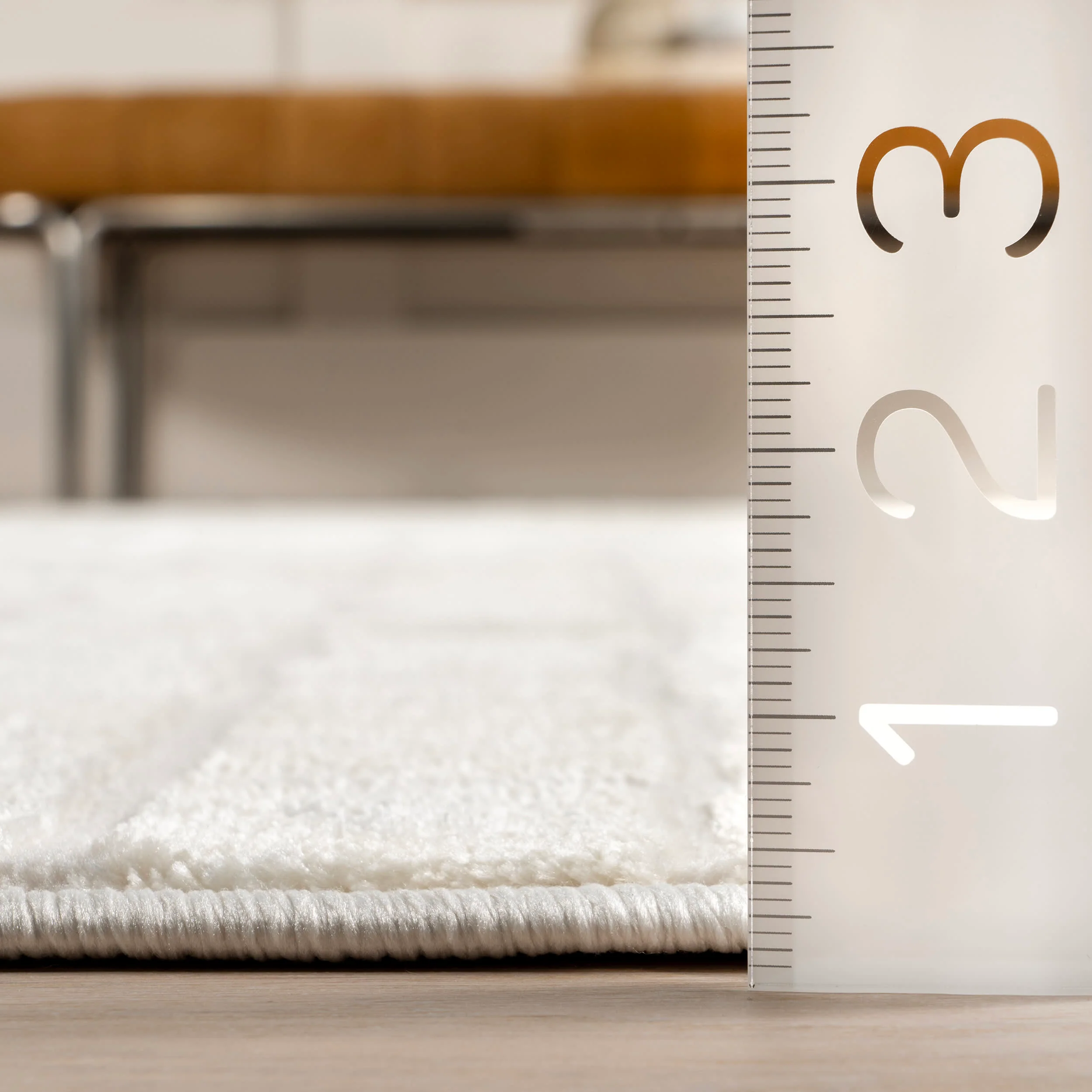 Malin Geometric Rug | Cream - Image 5