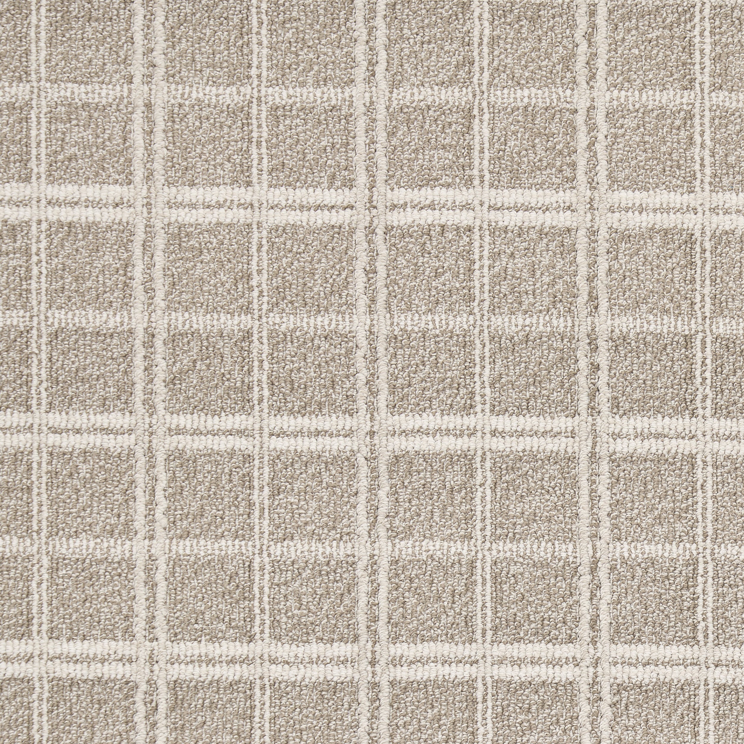 Mallard Plaid Ridged Custom Rug | Oatmeal - Image 4