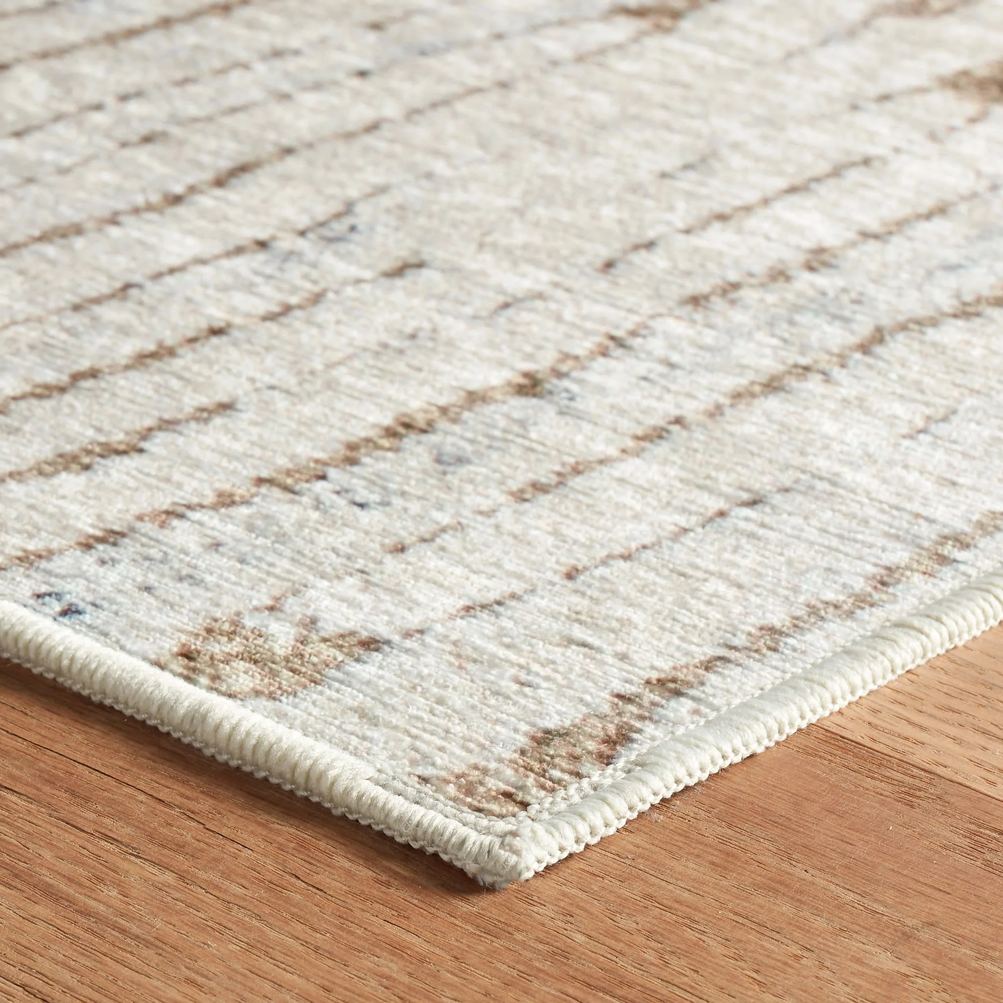 Malone Machine Washable Rug | Oatmeal - Image 5