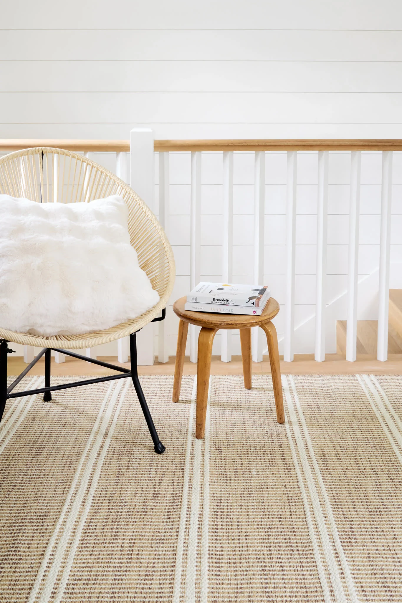 Malta Handwoven Wool Rug | Natural - Image 3