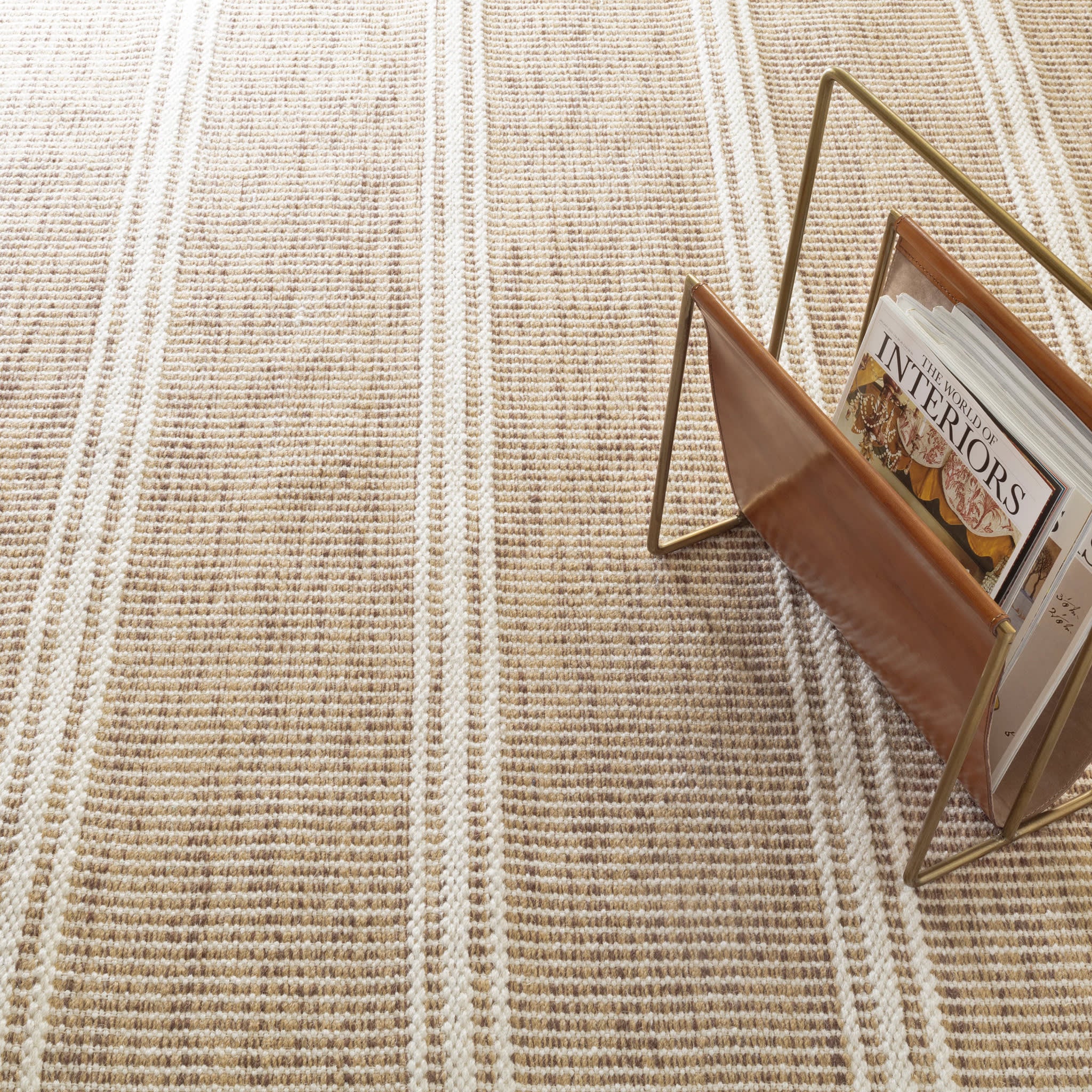 Malta Handwoven Wool Rug | Natural - Image 5