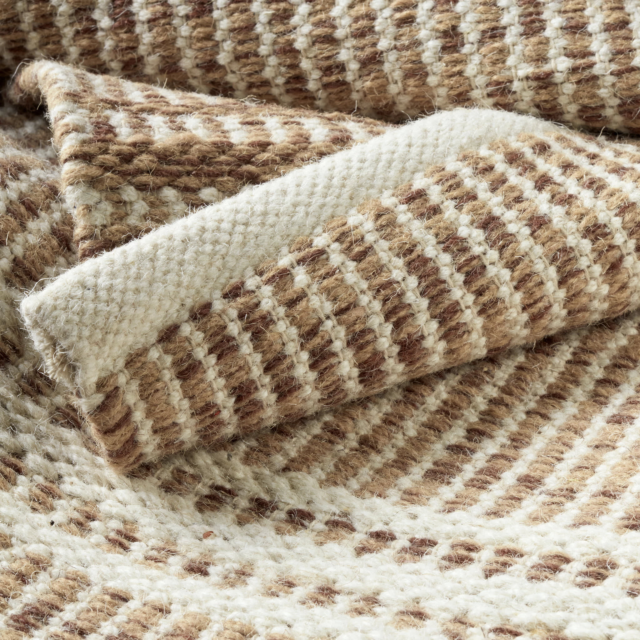 Malta Handwoven Wool Rug | Natural - Image 6