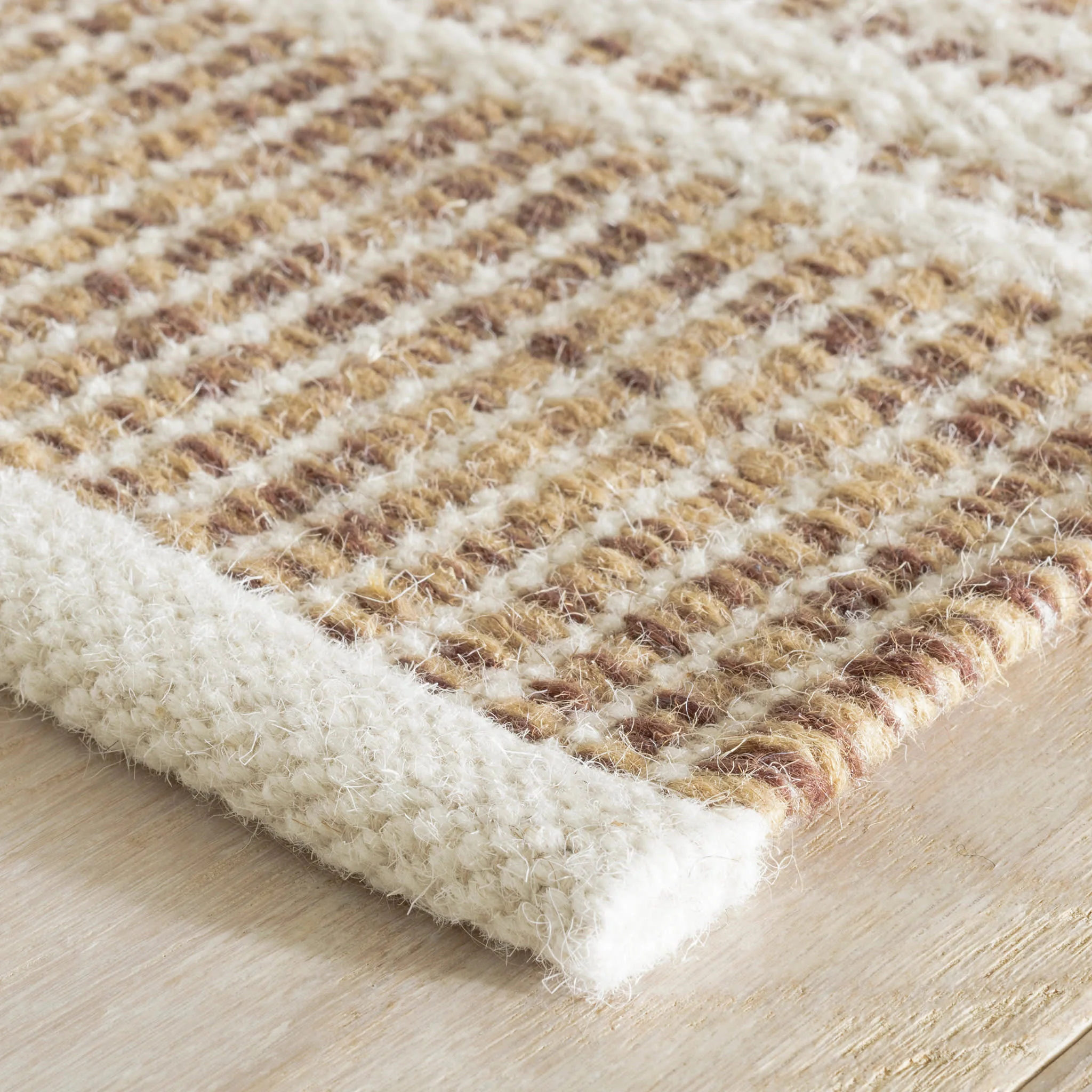 Malta Handwoven Wool Rug | Natural - Image 7