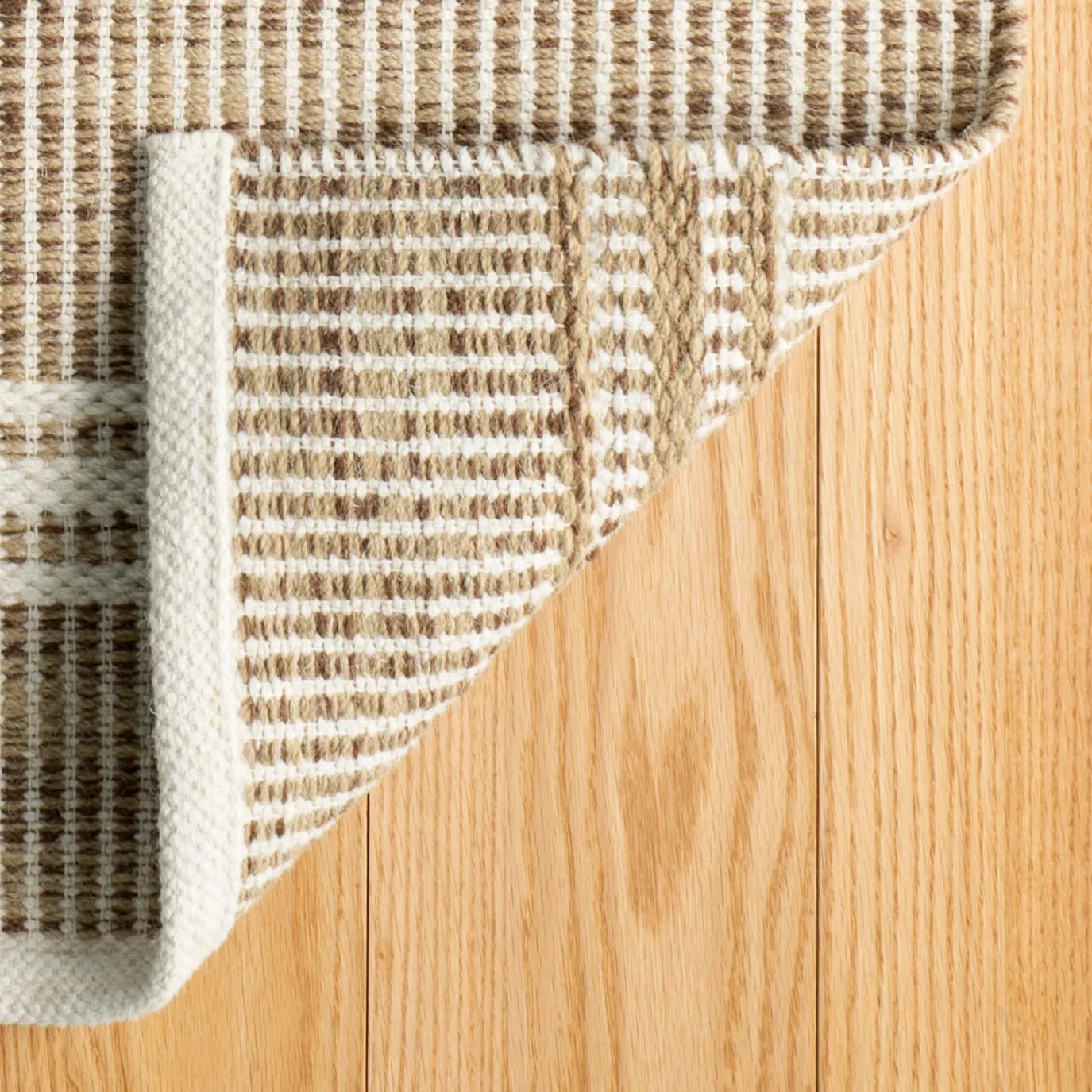 Malta Handwoven Wool Rug | Natural - Image 8