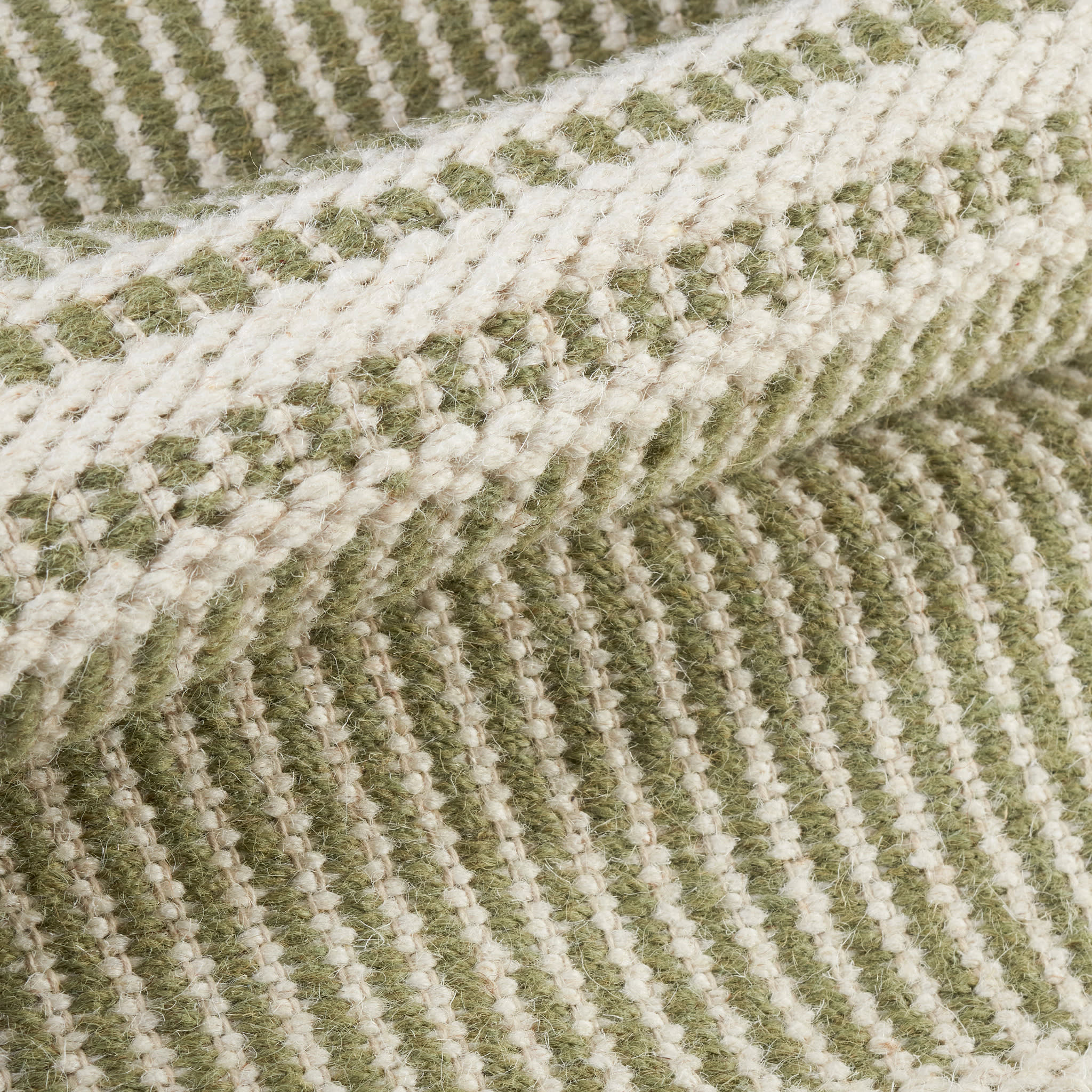 Malta Handwoven Wool Rug | Sage - Image 3