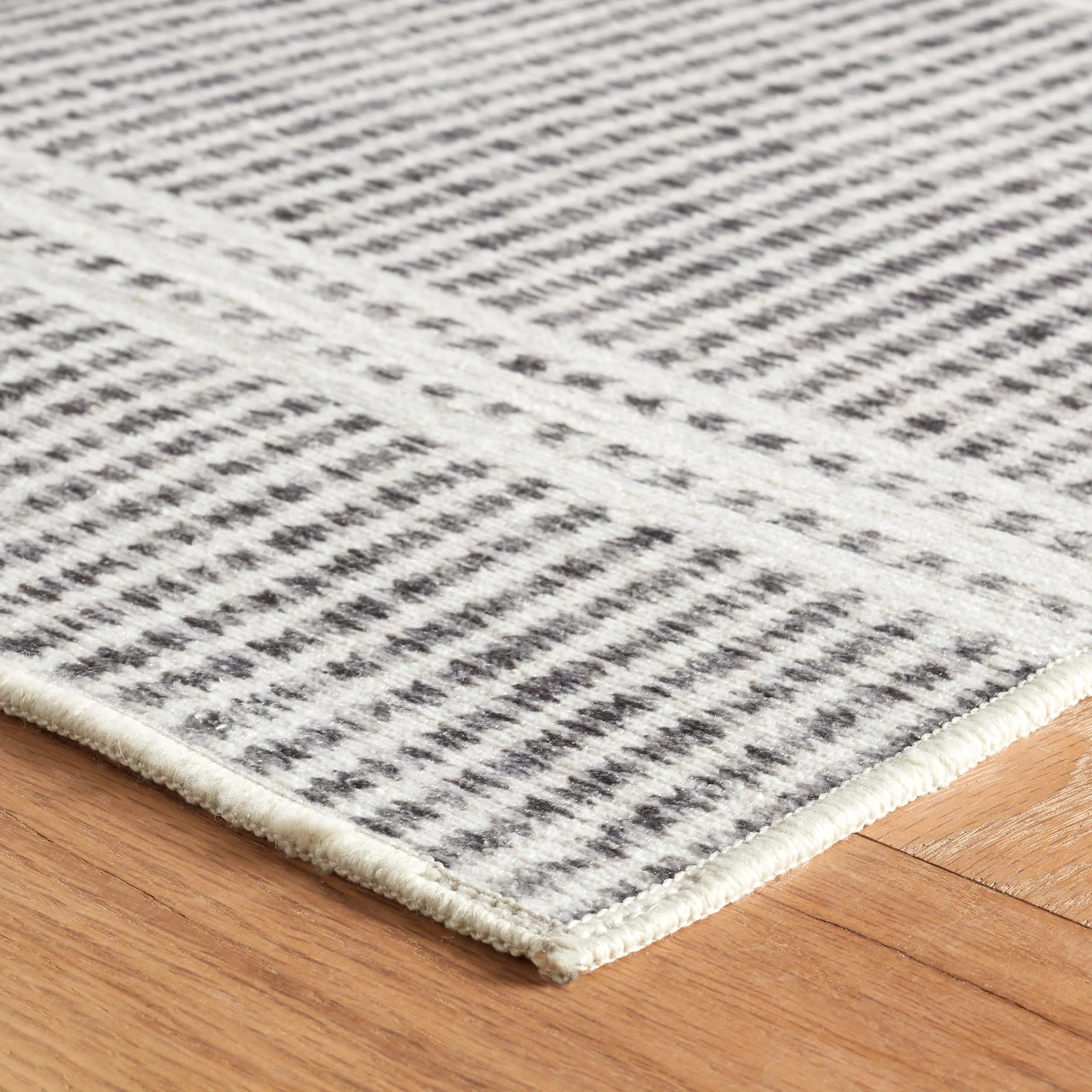Malta Machine Washable Rug | Grey - Image 5