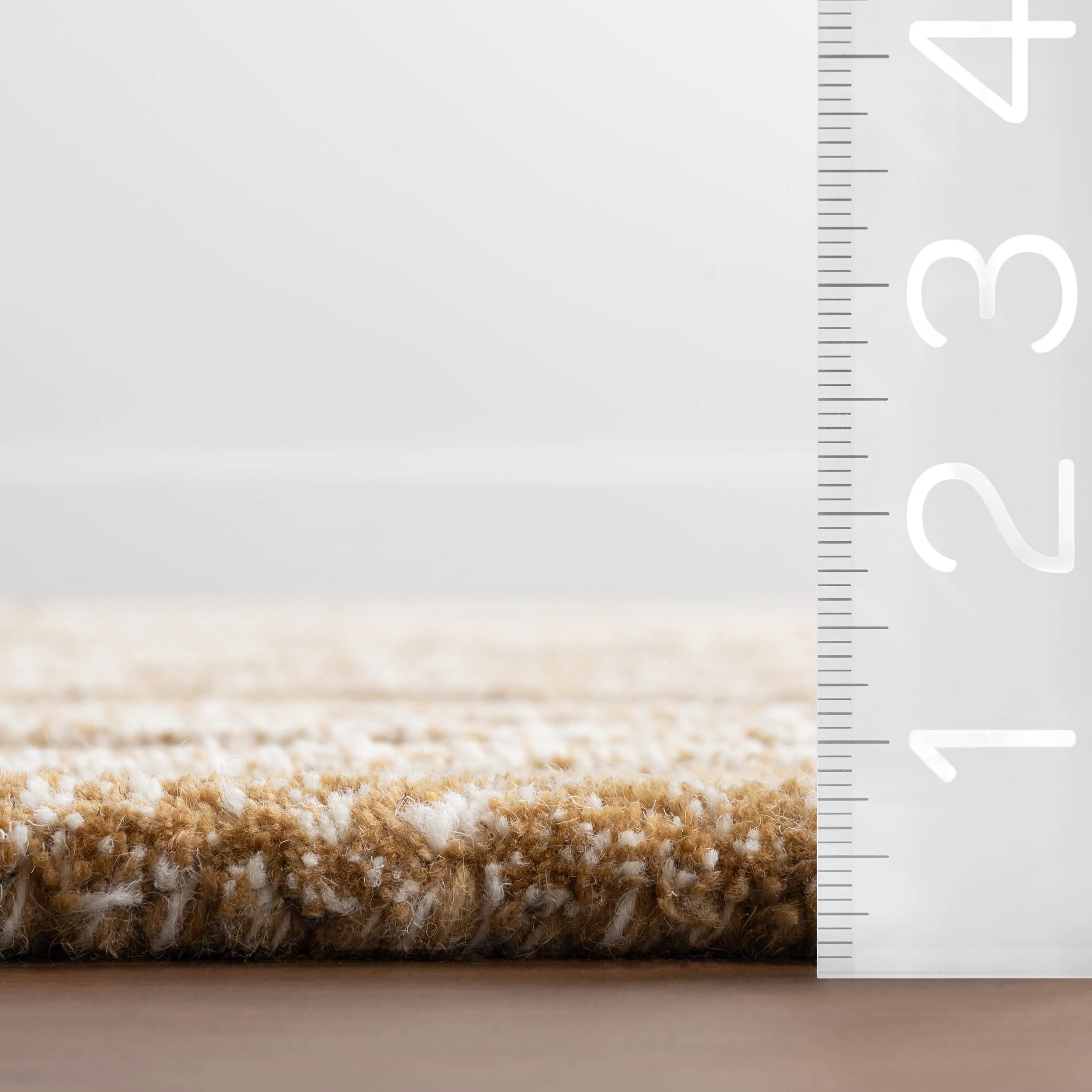 Mana Abstract Wool Rug | Beige - Image 5