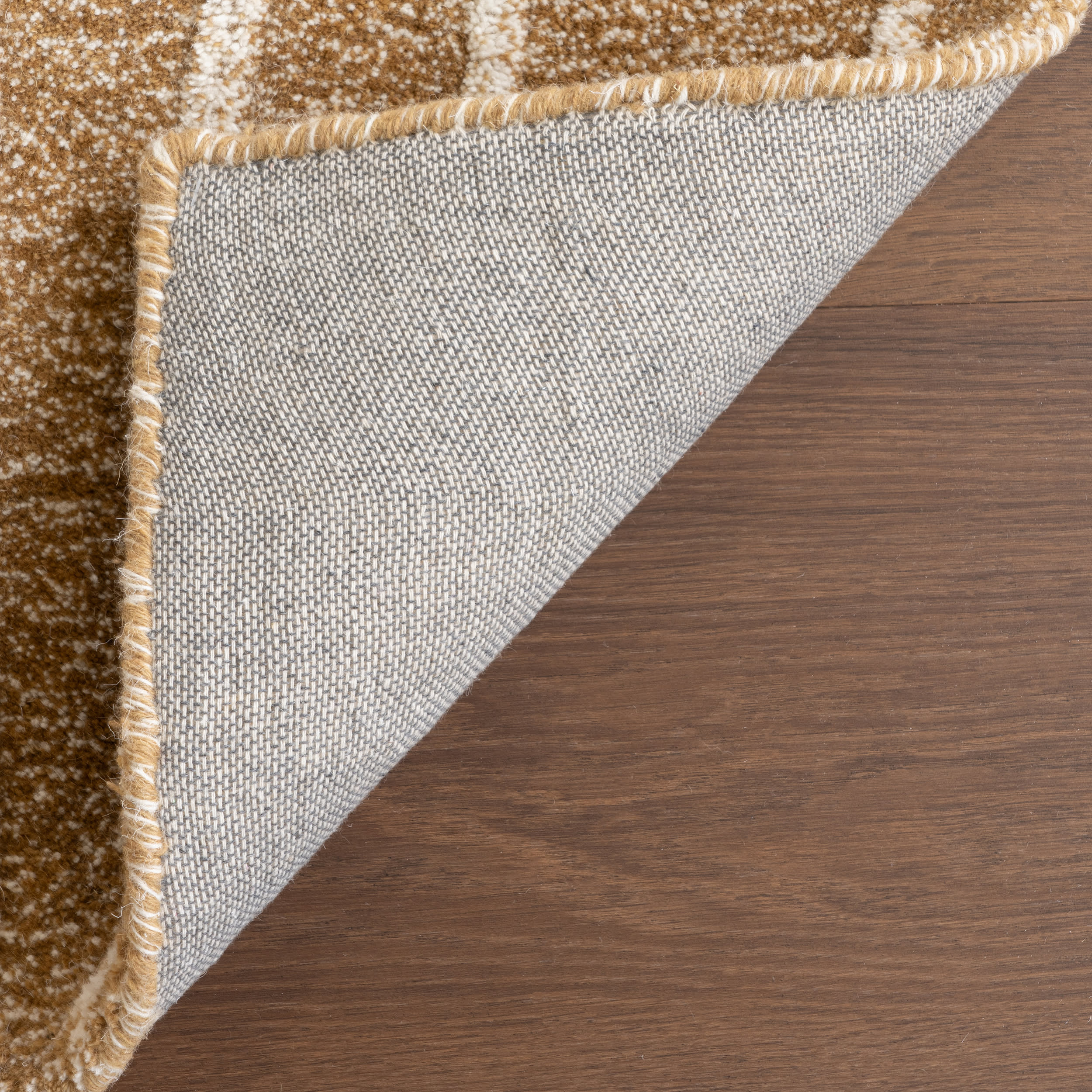 Mana Abstract Wool Rug | Beige - Image 6