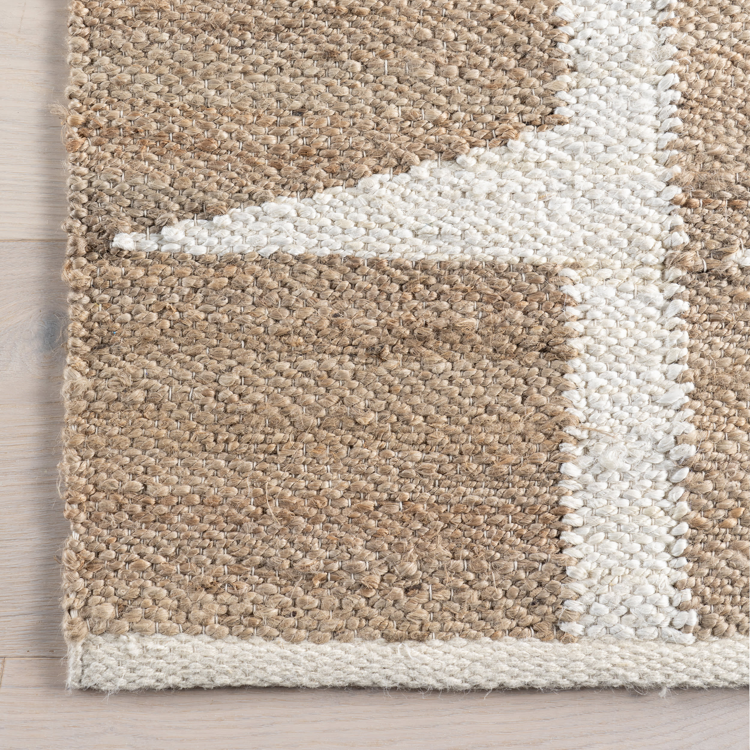 Manon Geometric Rug | Natural - Image 4
