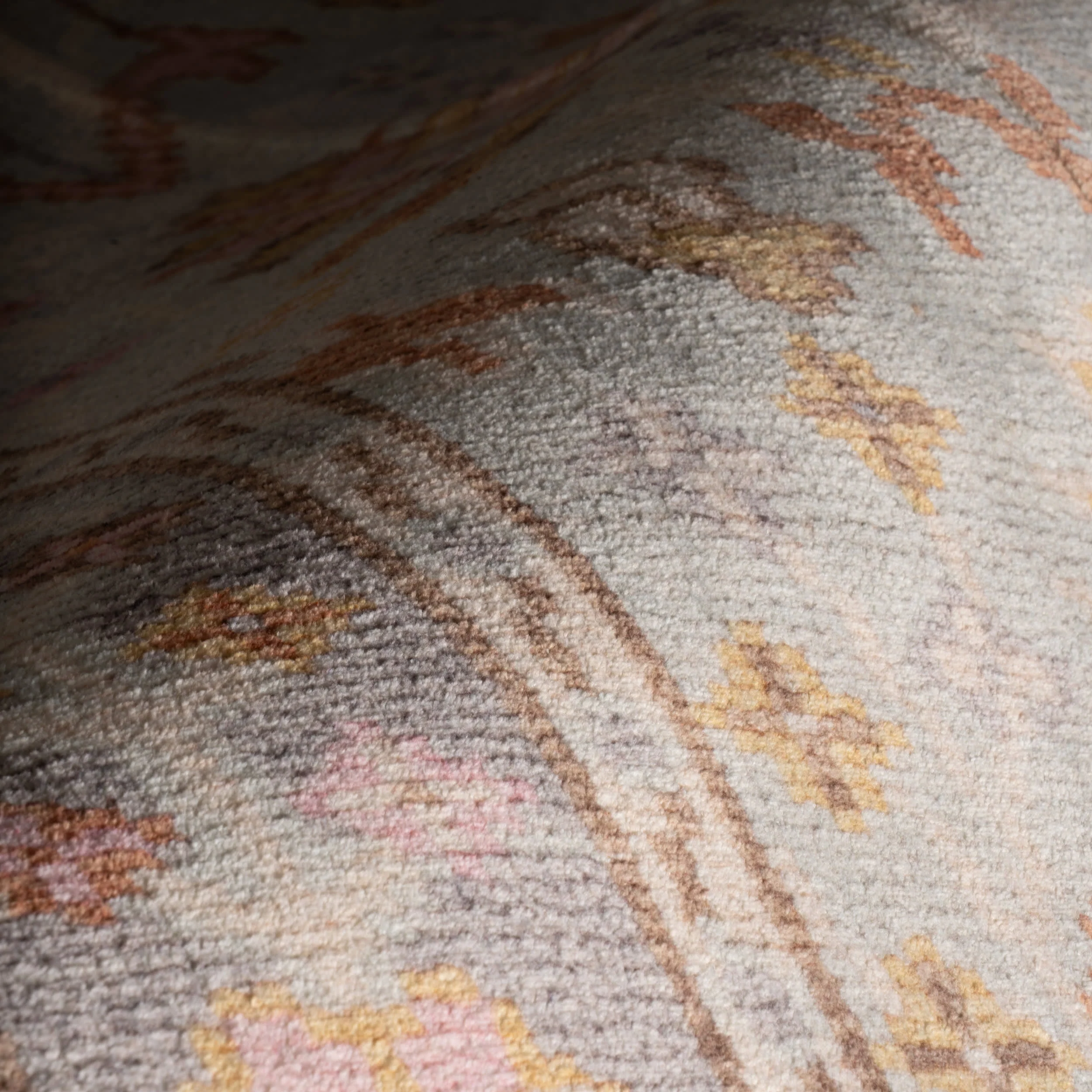 Mara Washable Rug | Light Blue - Image 3