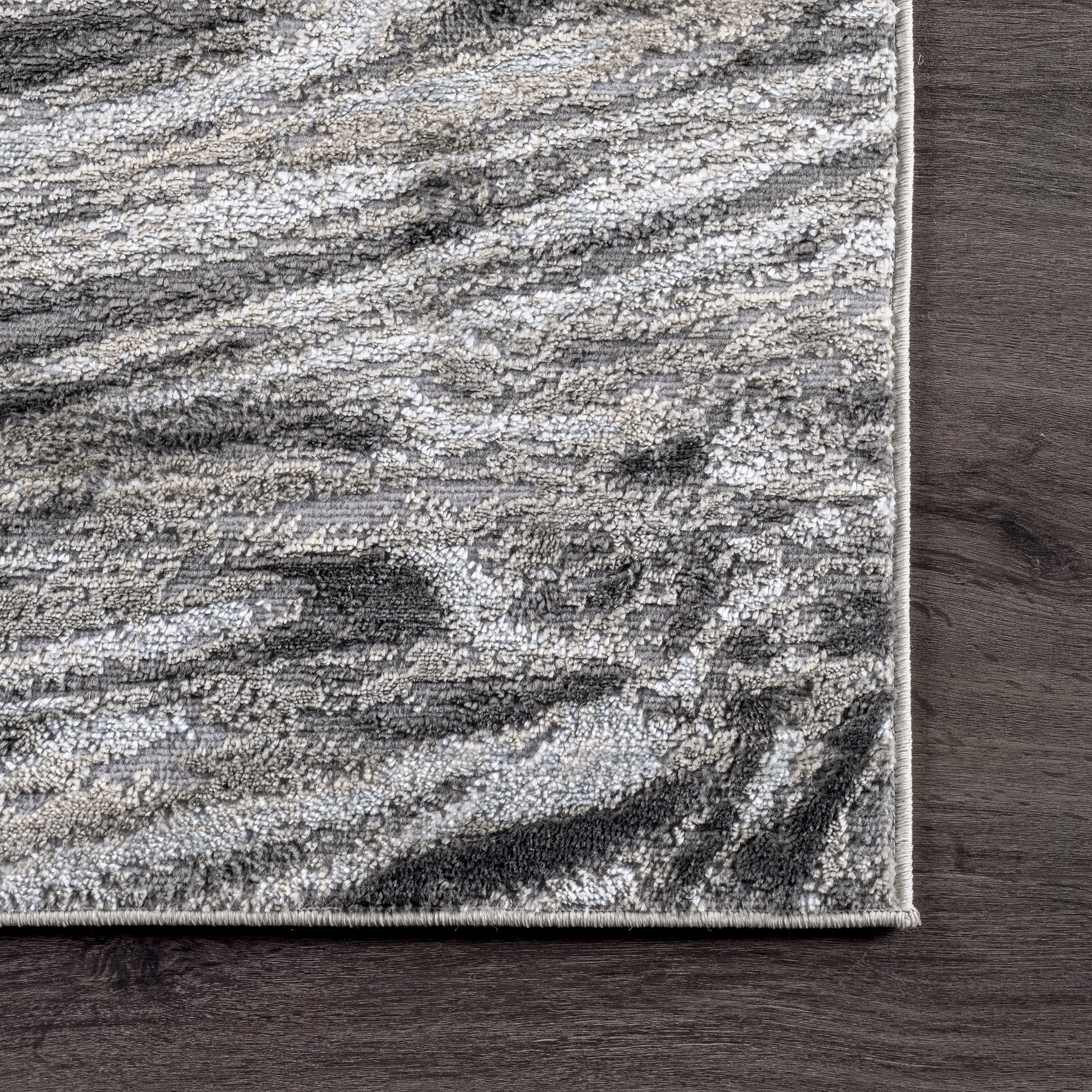 Marbling Art Rug | Grey - Image 3