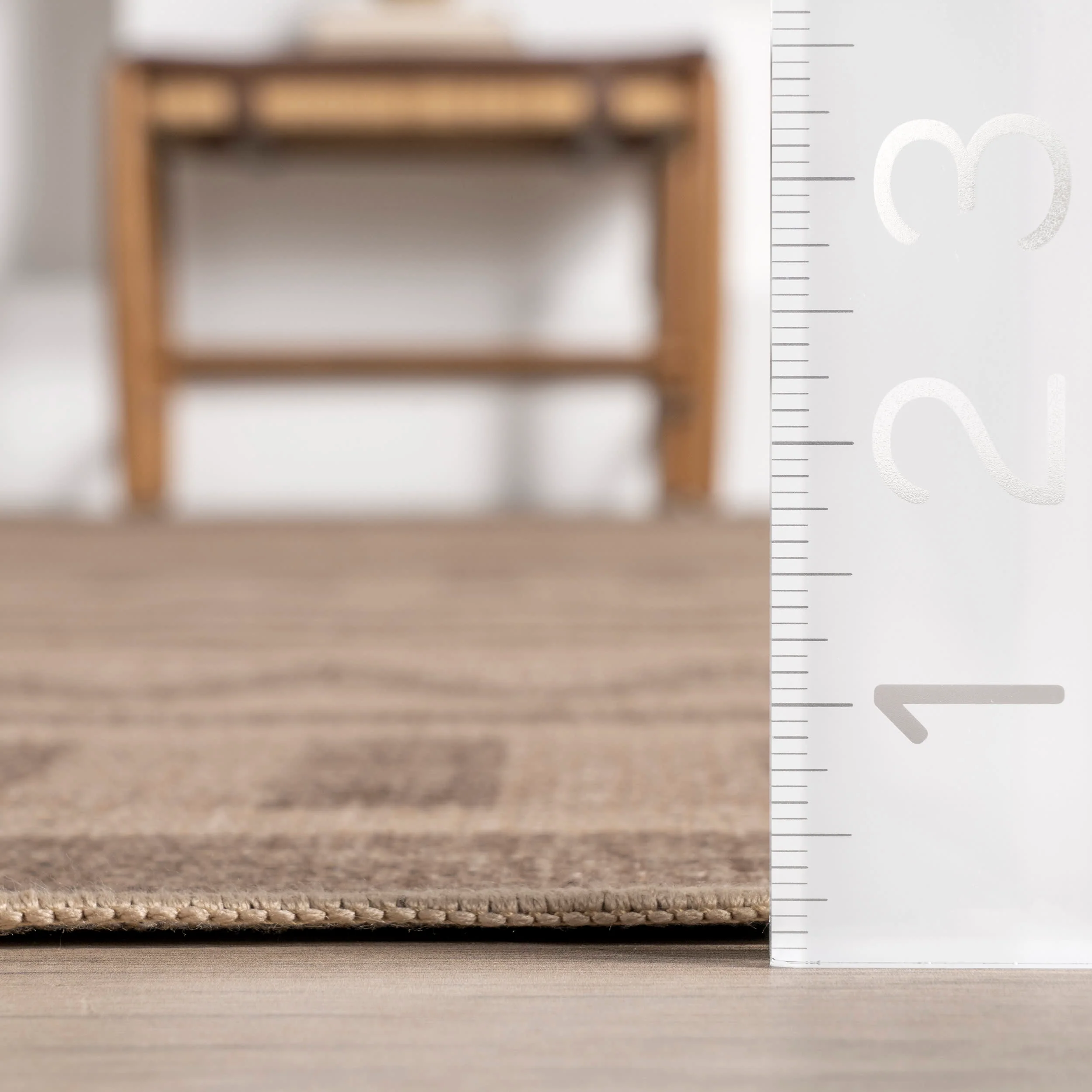 Marcie Easy-Jute Washable Banded Rug | Natural - Image 5
