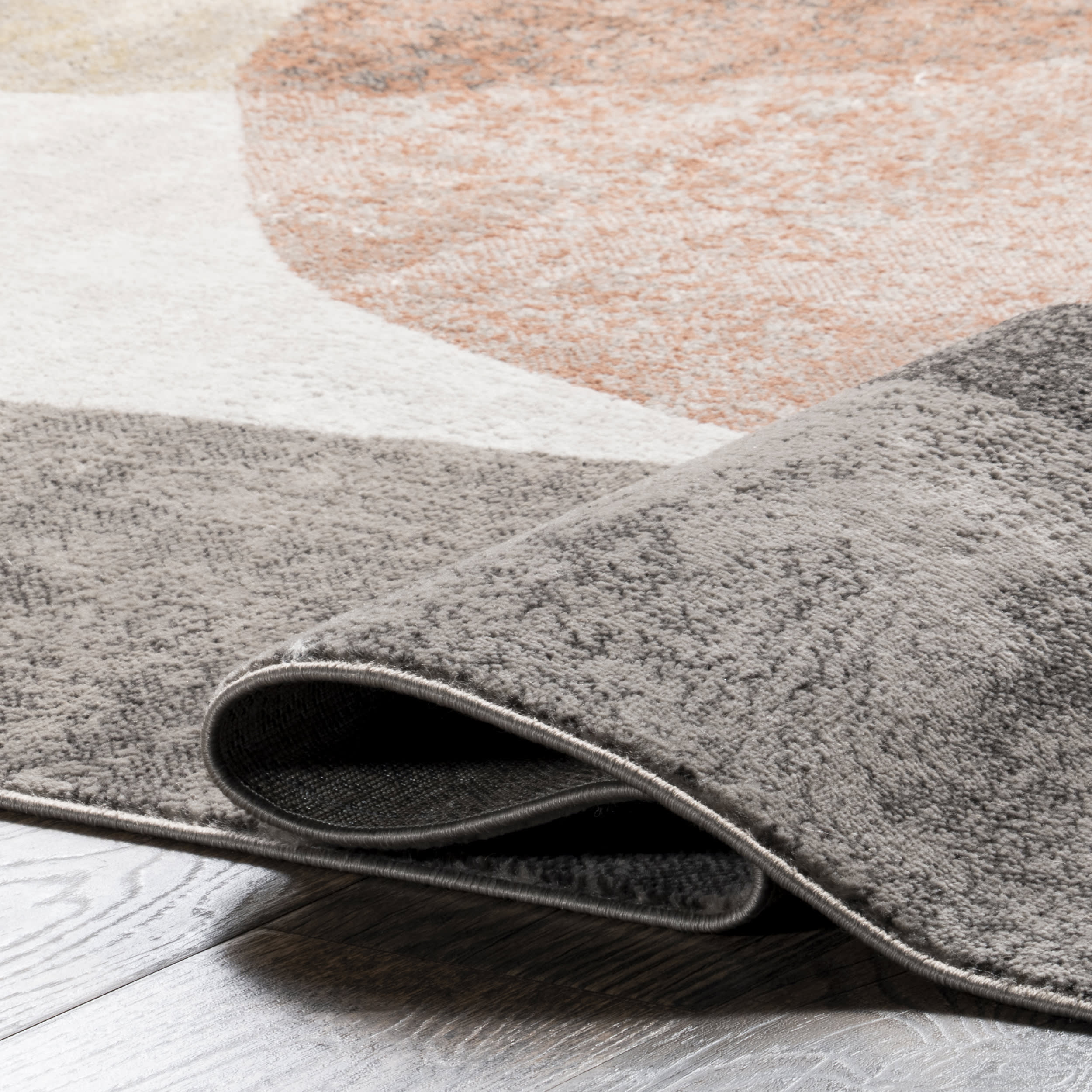 Mareli Abstract Shape Rug | Beige - Image 8