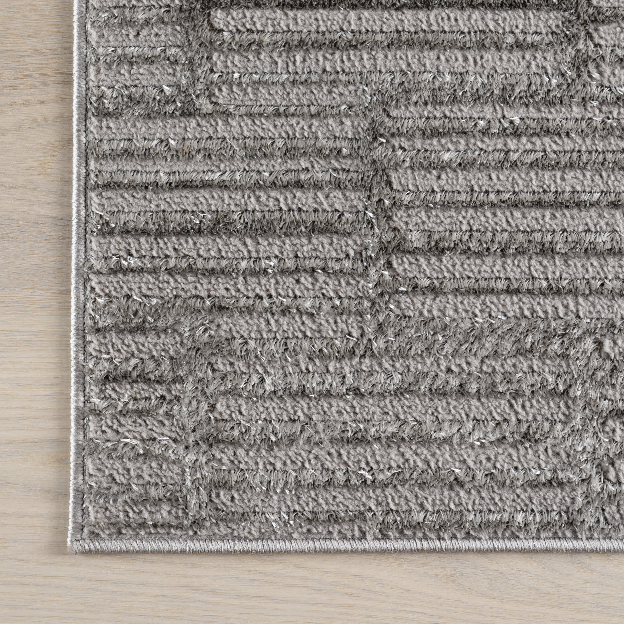Marem Geometric Rug | Grey - Image 4