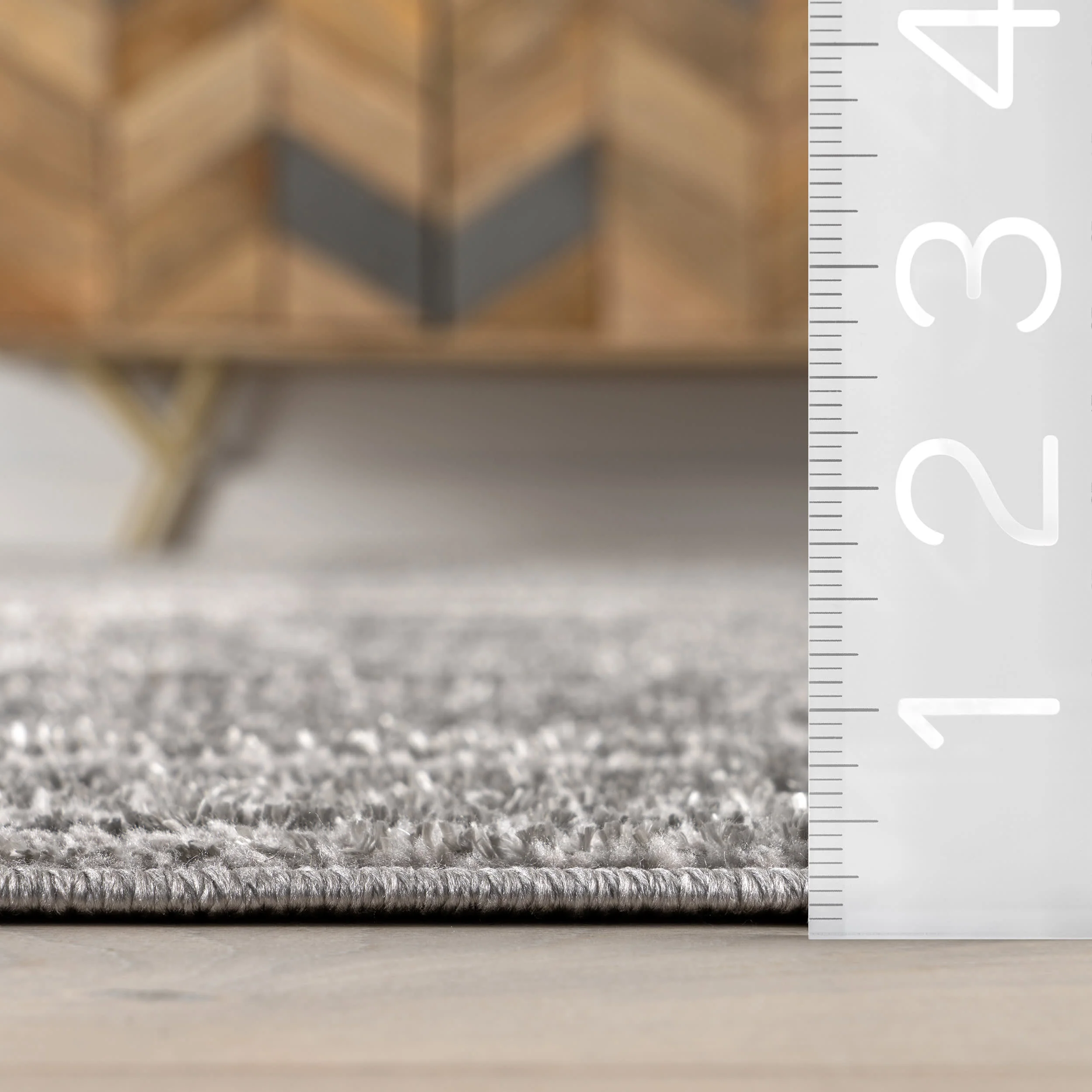 Marem Geometric Rug | Grey - Image 6