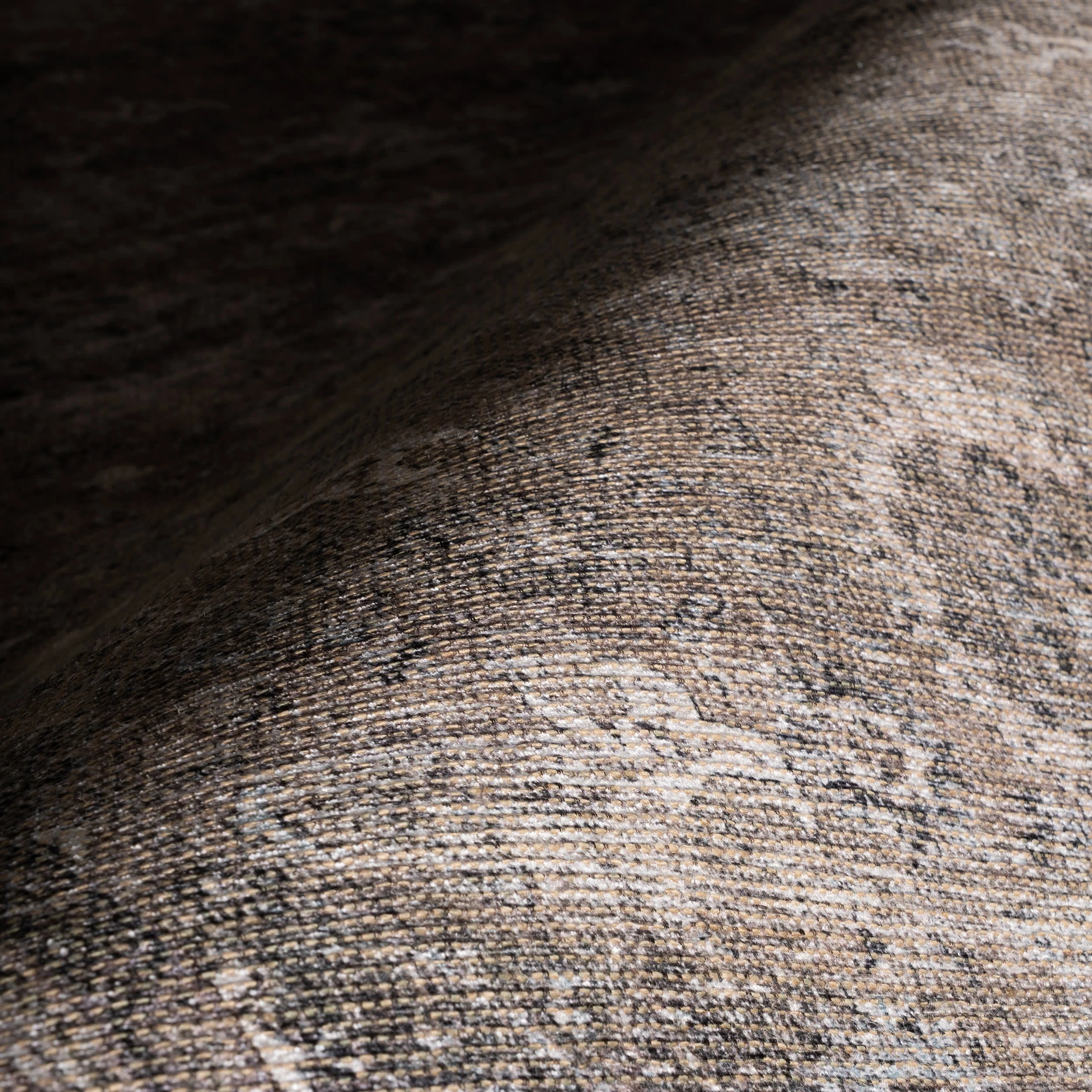 Eirene Antiqued Jute-Blend Rug | Brown - Image 3