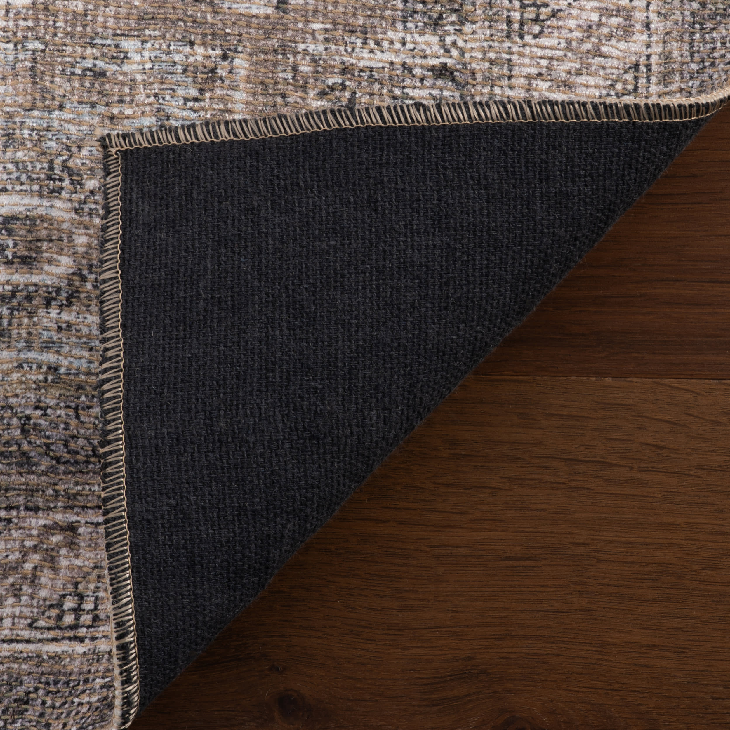 Eirene Antiqued Jute-Blend Rug | Brown - Image 6