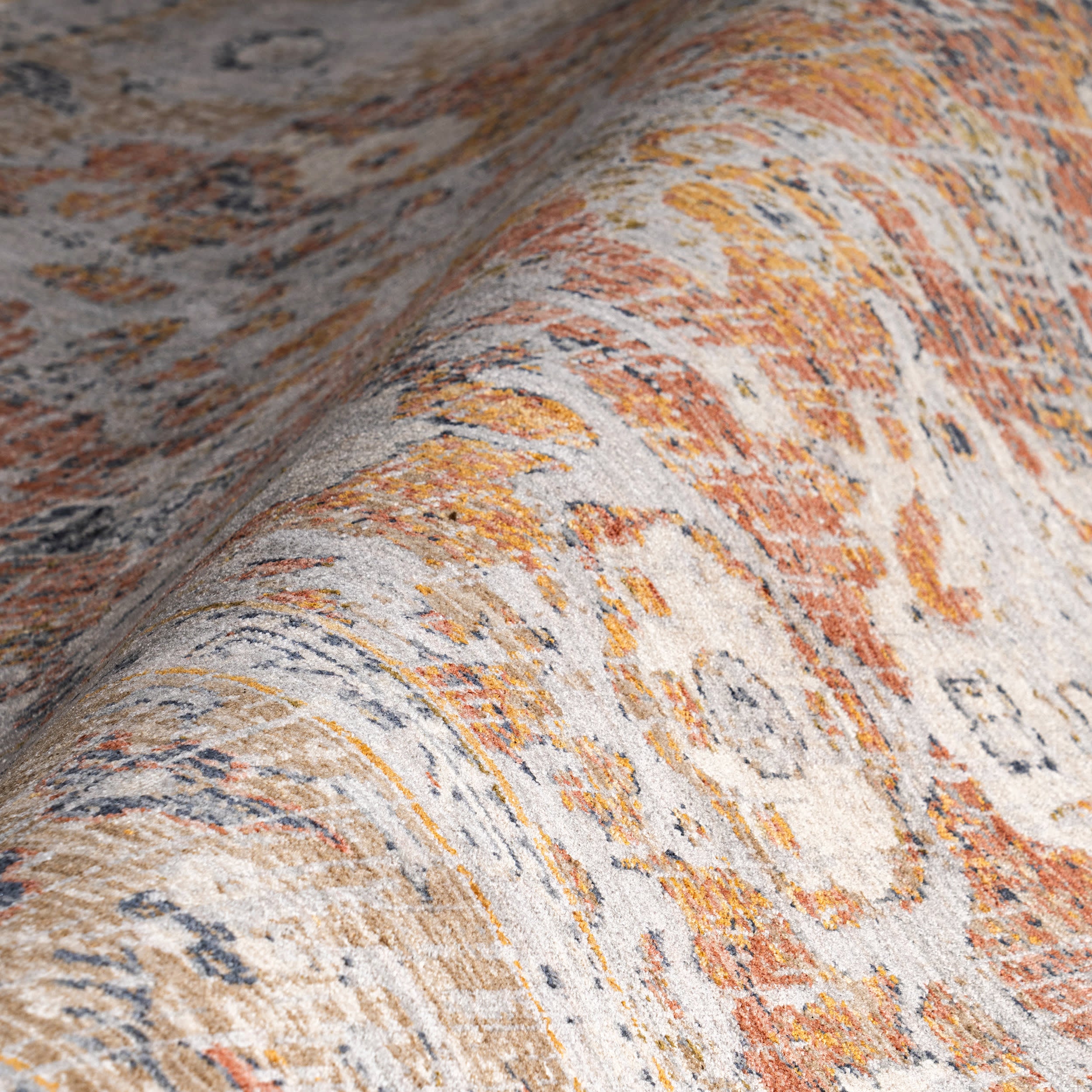 Margie Vintage Medallion Rug | Rust - Image 3