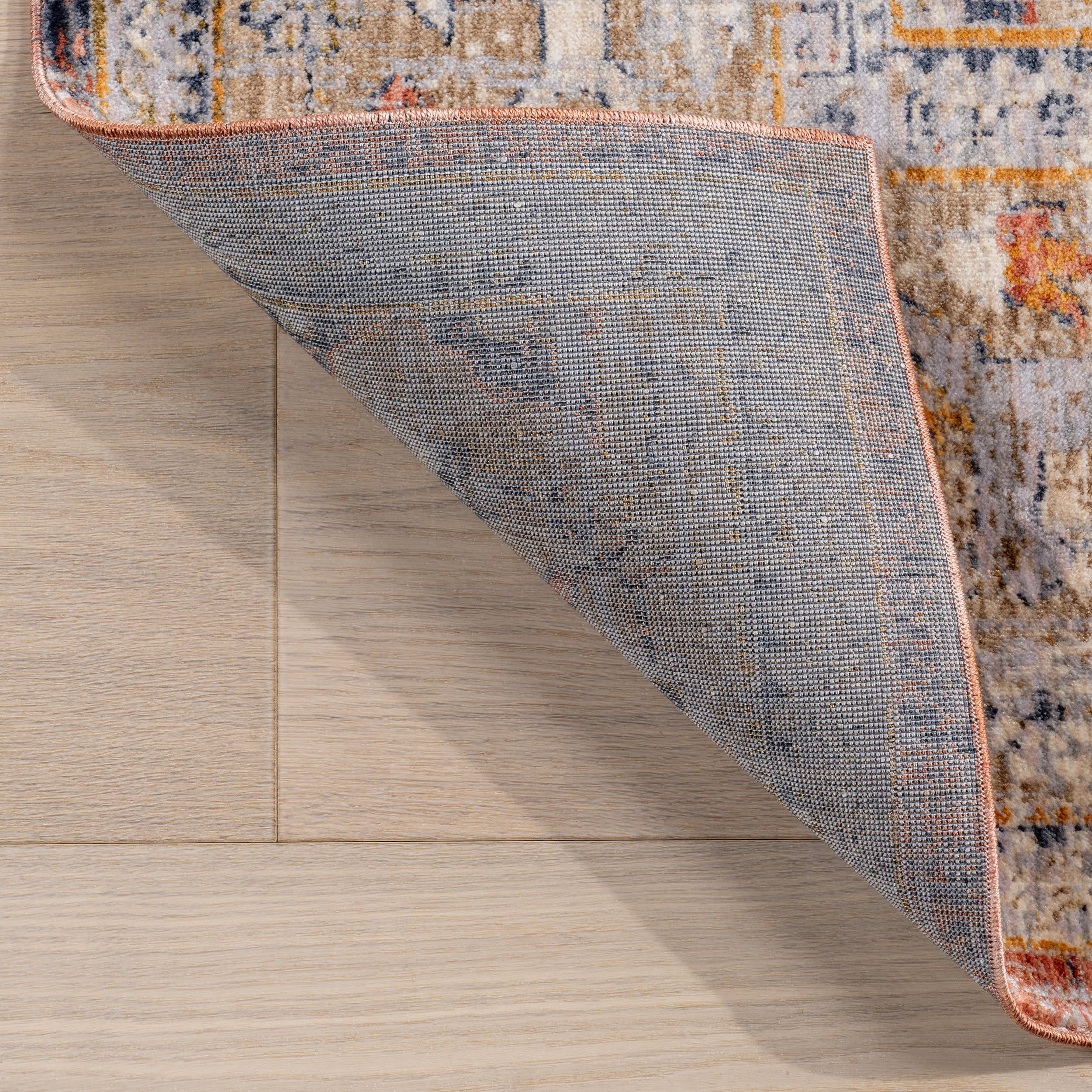 Margie Vintage Medallion Rug | Rust - Image 7