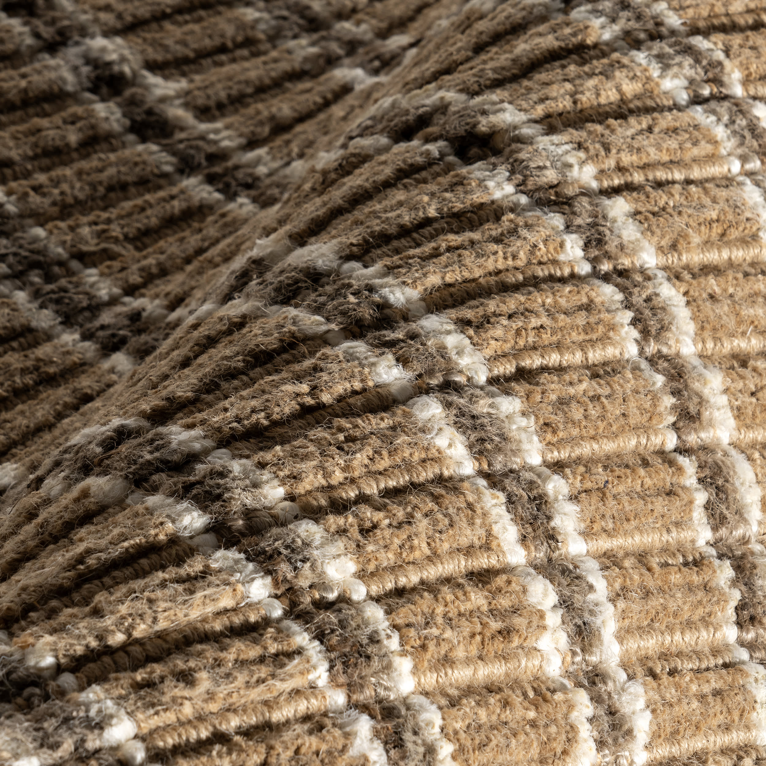 Marguerite Striped Jute Rug | Natural - Image 3