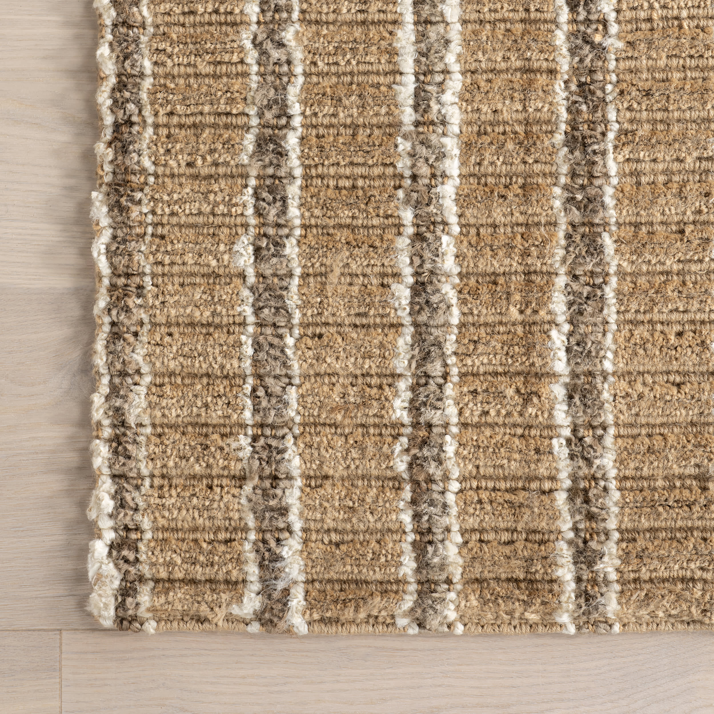 Marguerite Striped Jute Rug | Natural - Image 4