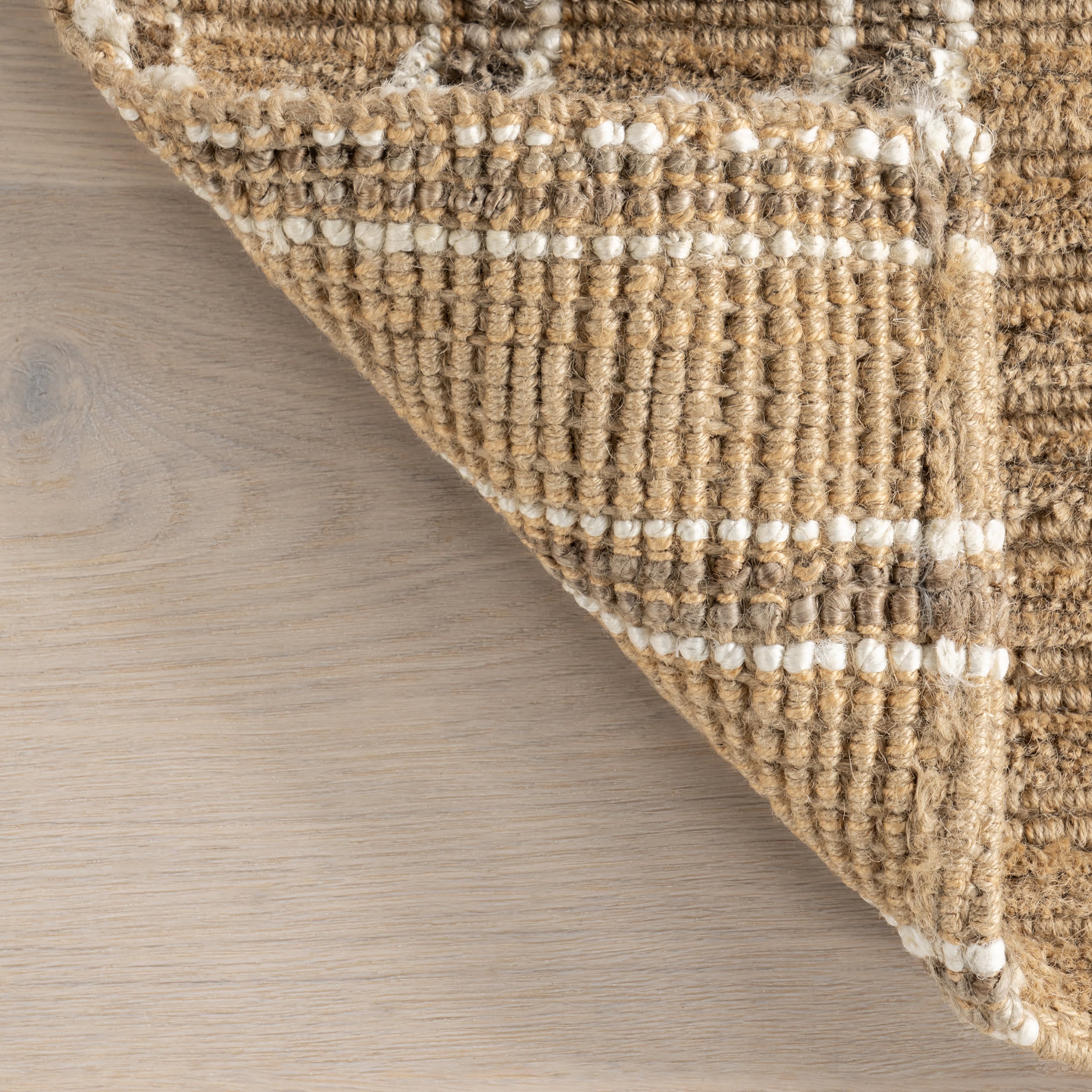 Marguerite Striped Jute Rug | Natural - Image 7