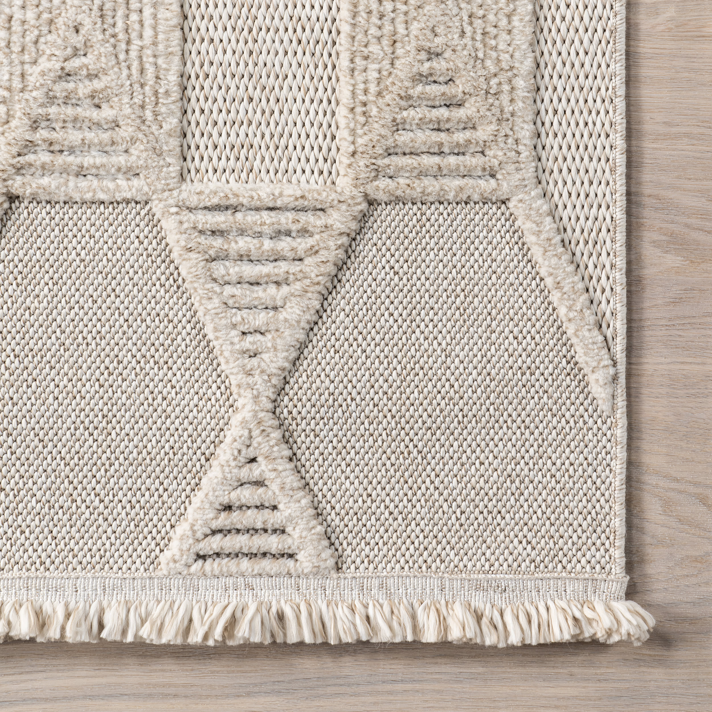 Marietta Boxy Trellis Rug | Ivory - Image 3