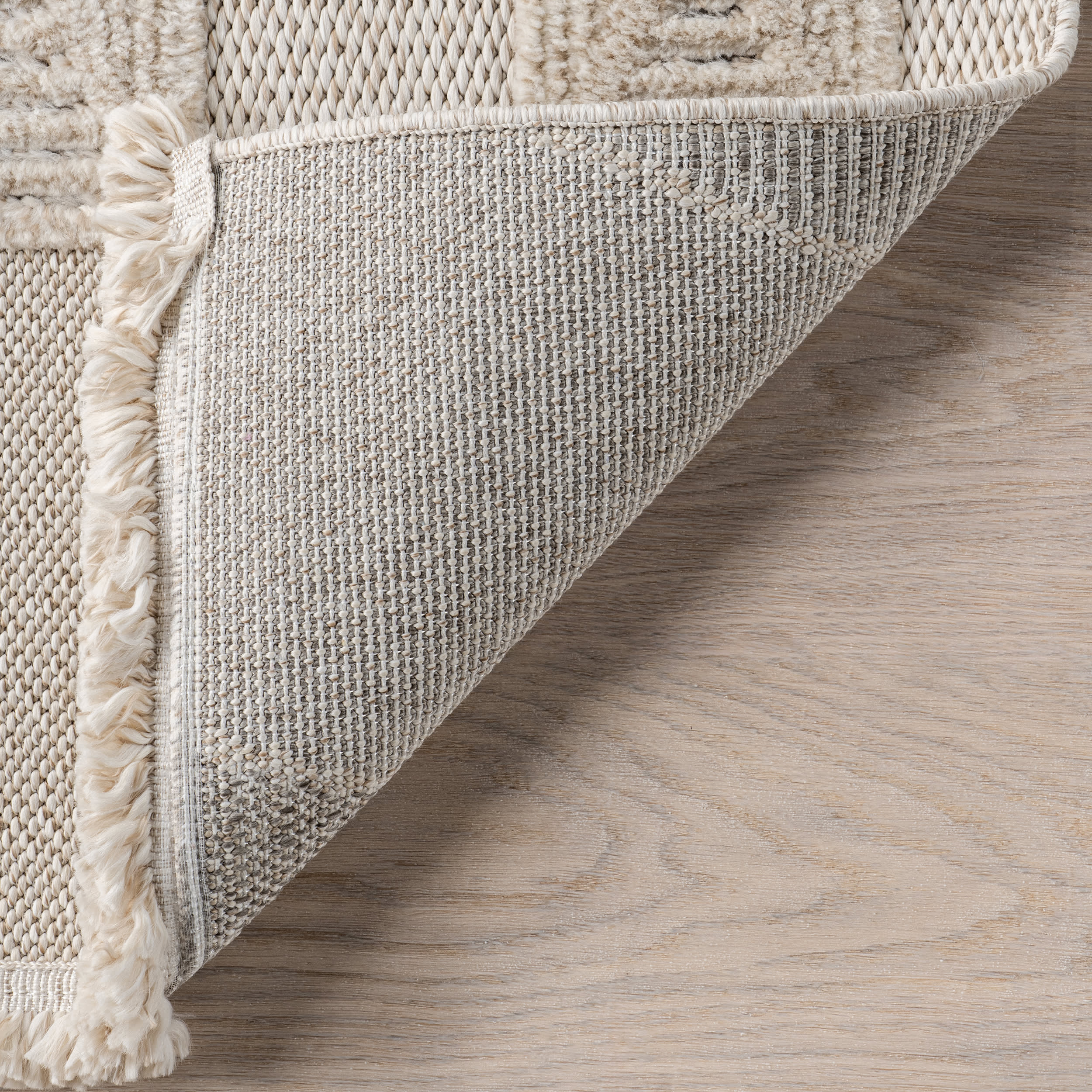 Marietta Boxy Trellis Rug | Ivory - Image 6
