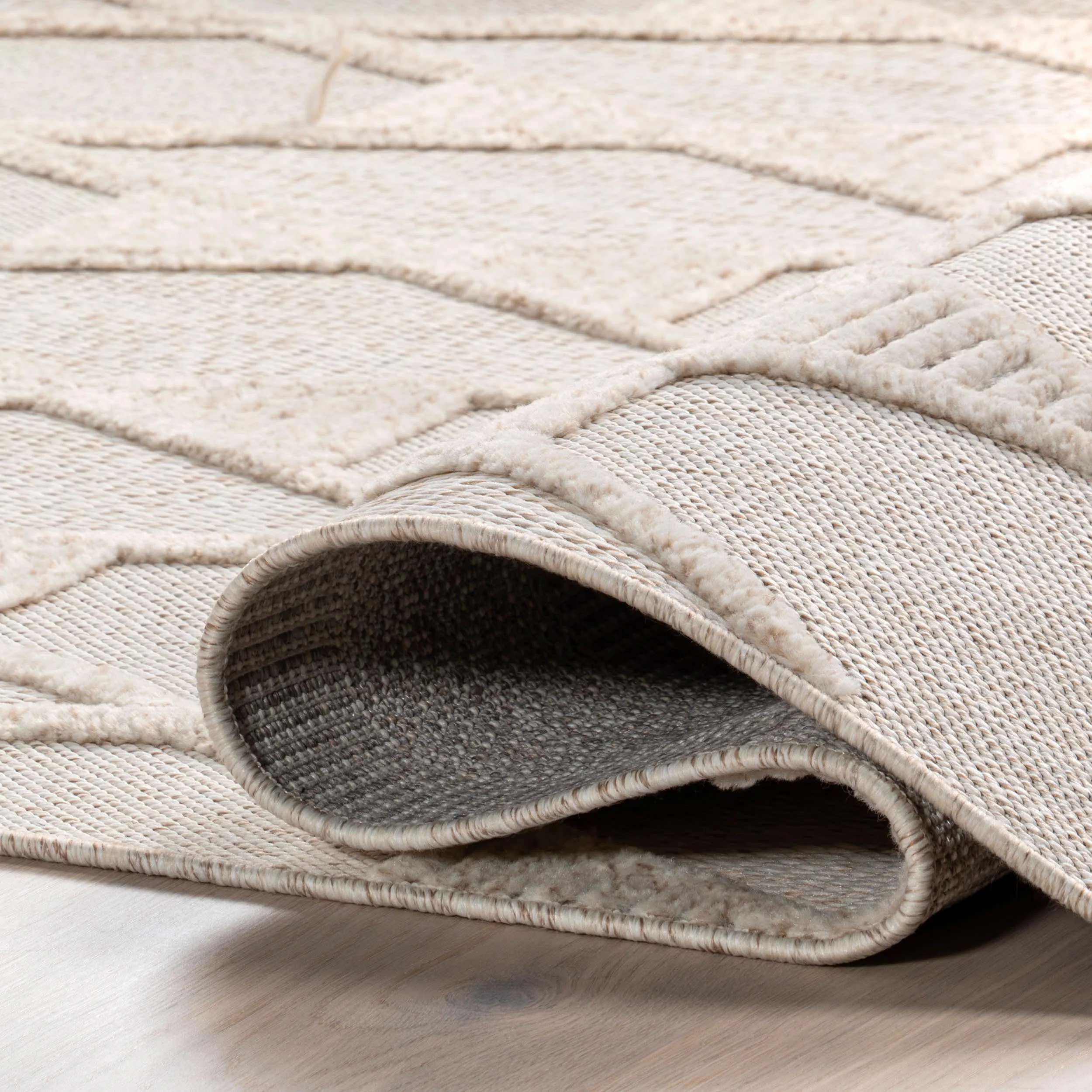 Marietta Boxy Trellis Rug | Ivory - Image 8