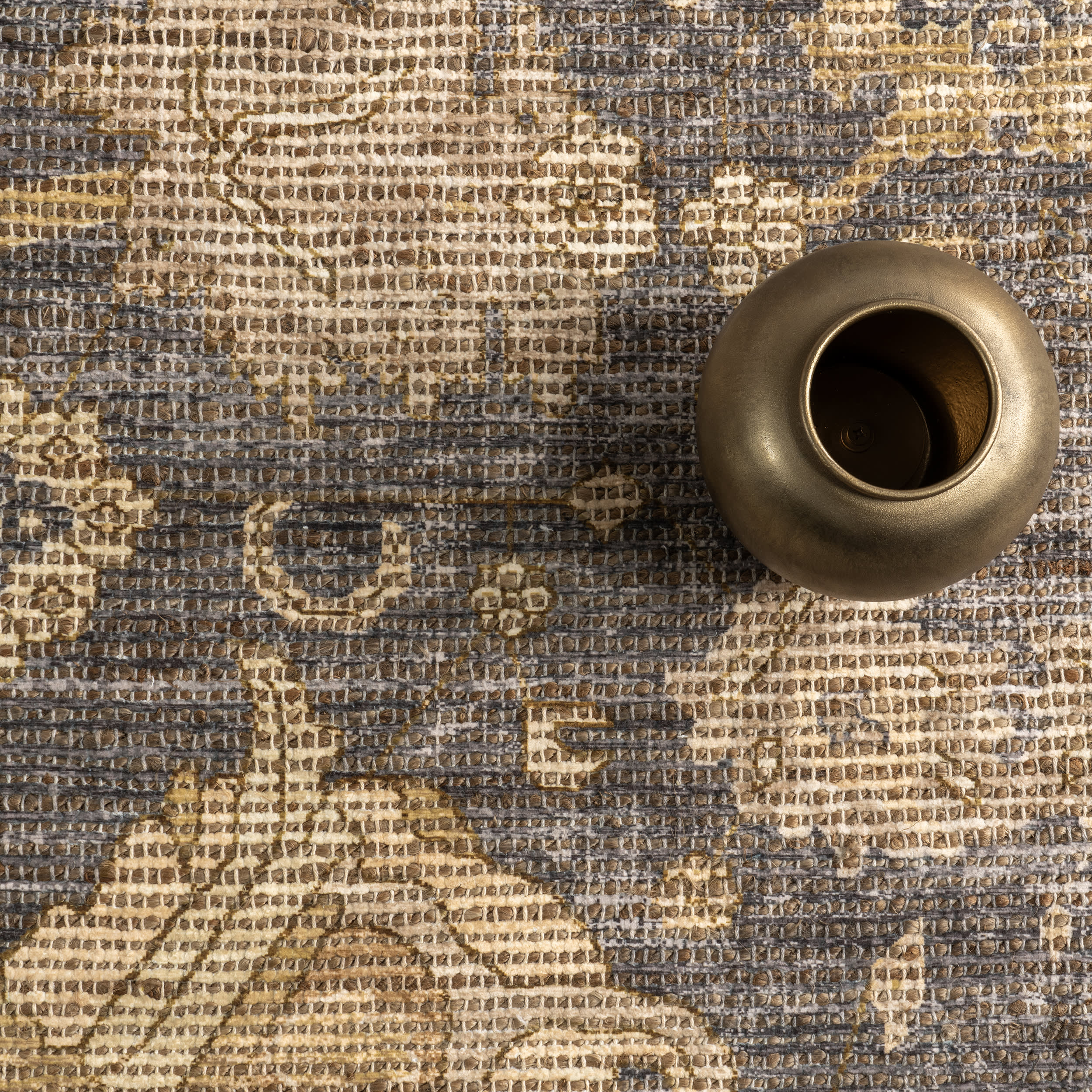 Marigold Tasseled Rug | Dark Brown - Image 7