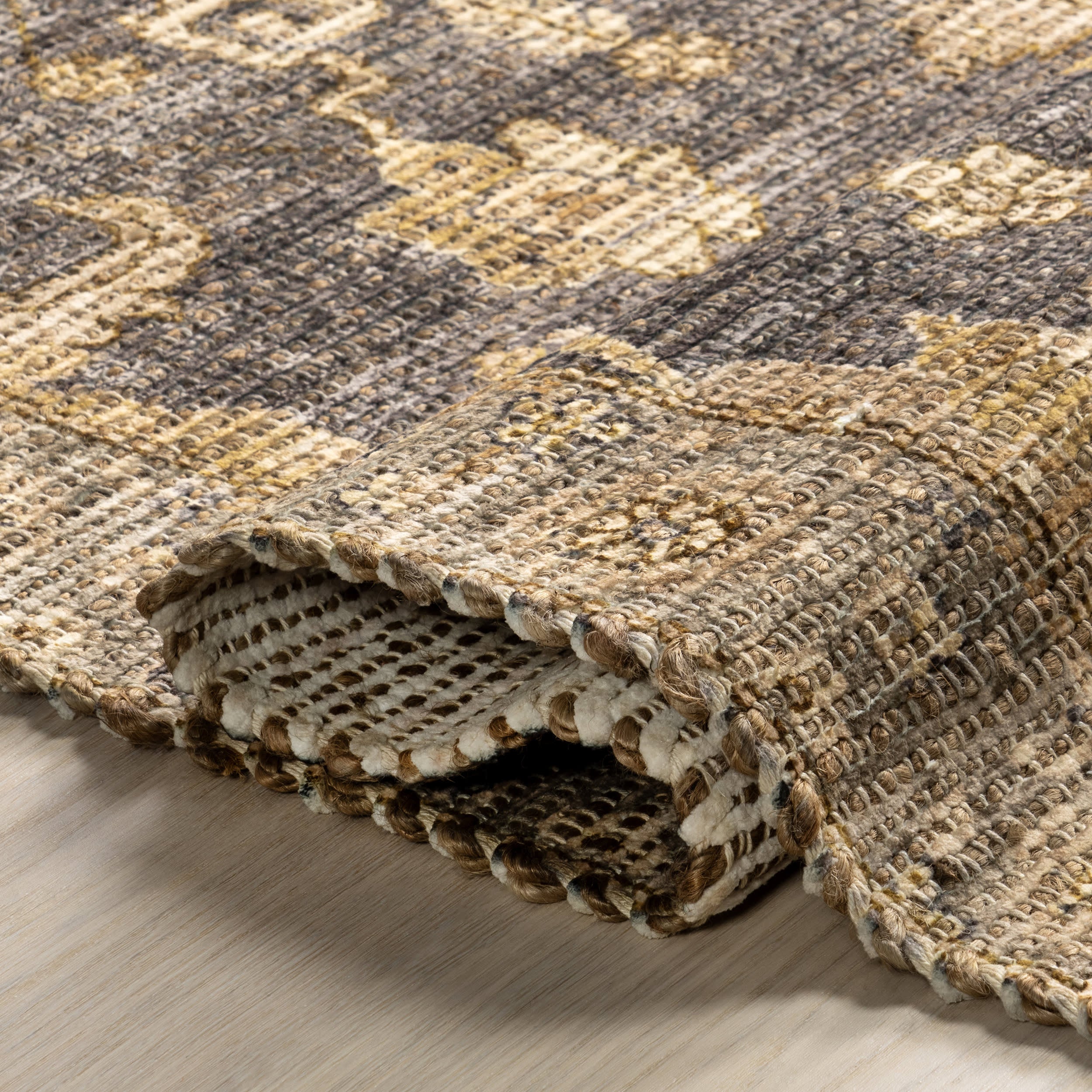 Marigold Tasseled Rug | Dark Brown - Image 8