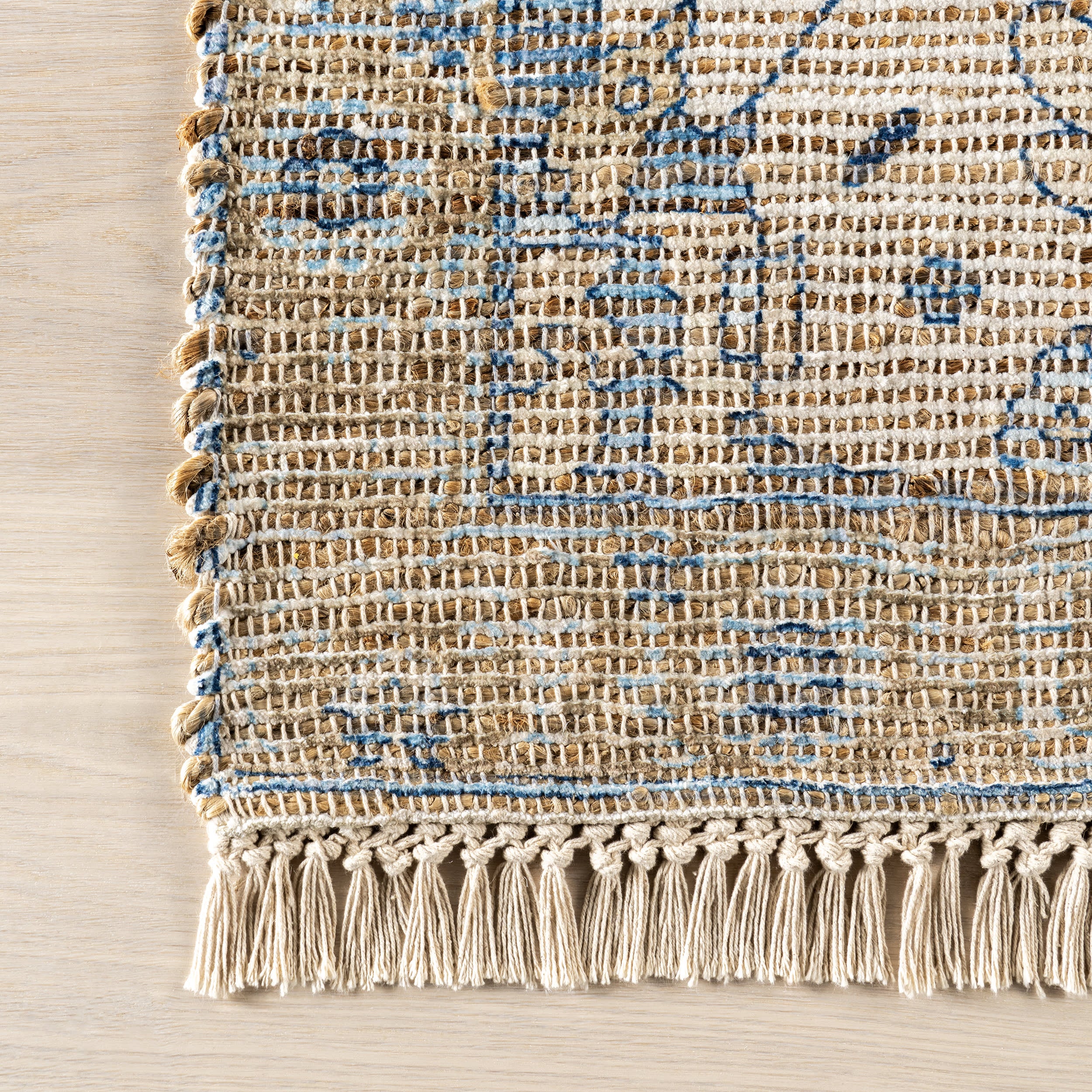 Marigold Tasseled Rug | Sand - Image 4