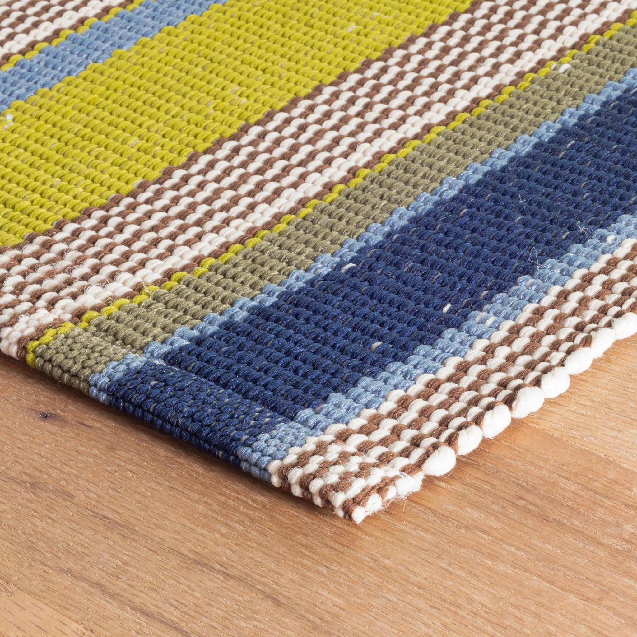 Marina Stripe Handwoven Indoor/Outdoor Rug | Multi - Image 4