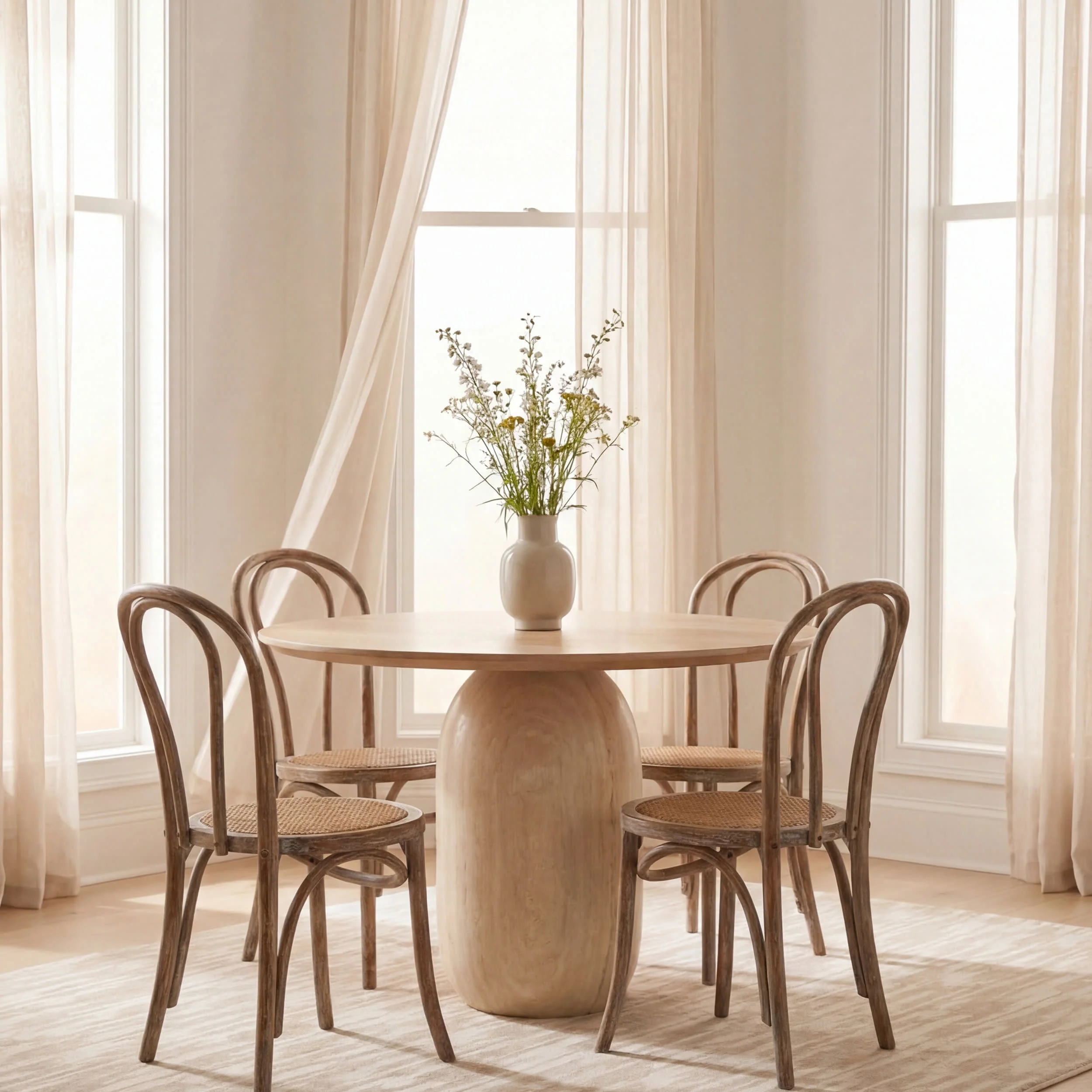 Marish Abstract Plush Textured Washable Rug | Cream - Image 7