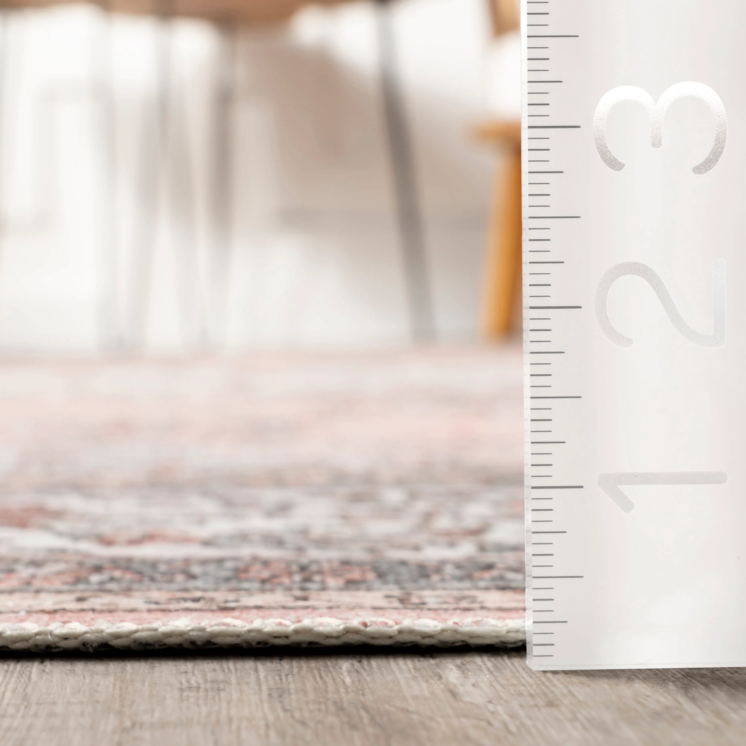 Marissa Spill Proof Washable Rug | Blush - Image 5