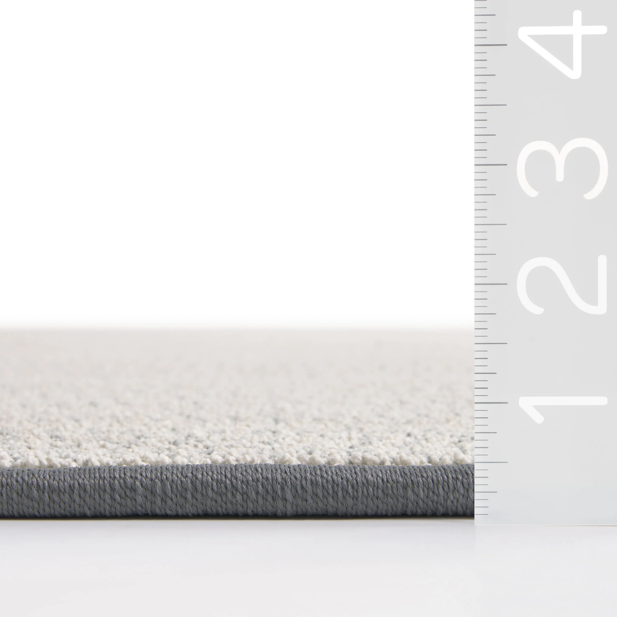Martin Micro-Chevron Custom Rug | Silver - Image 3