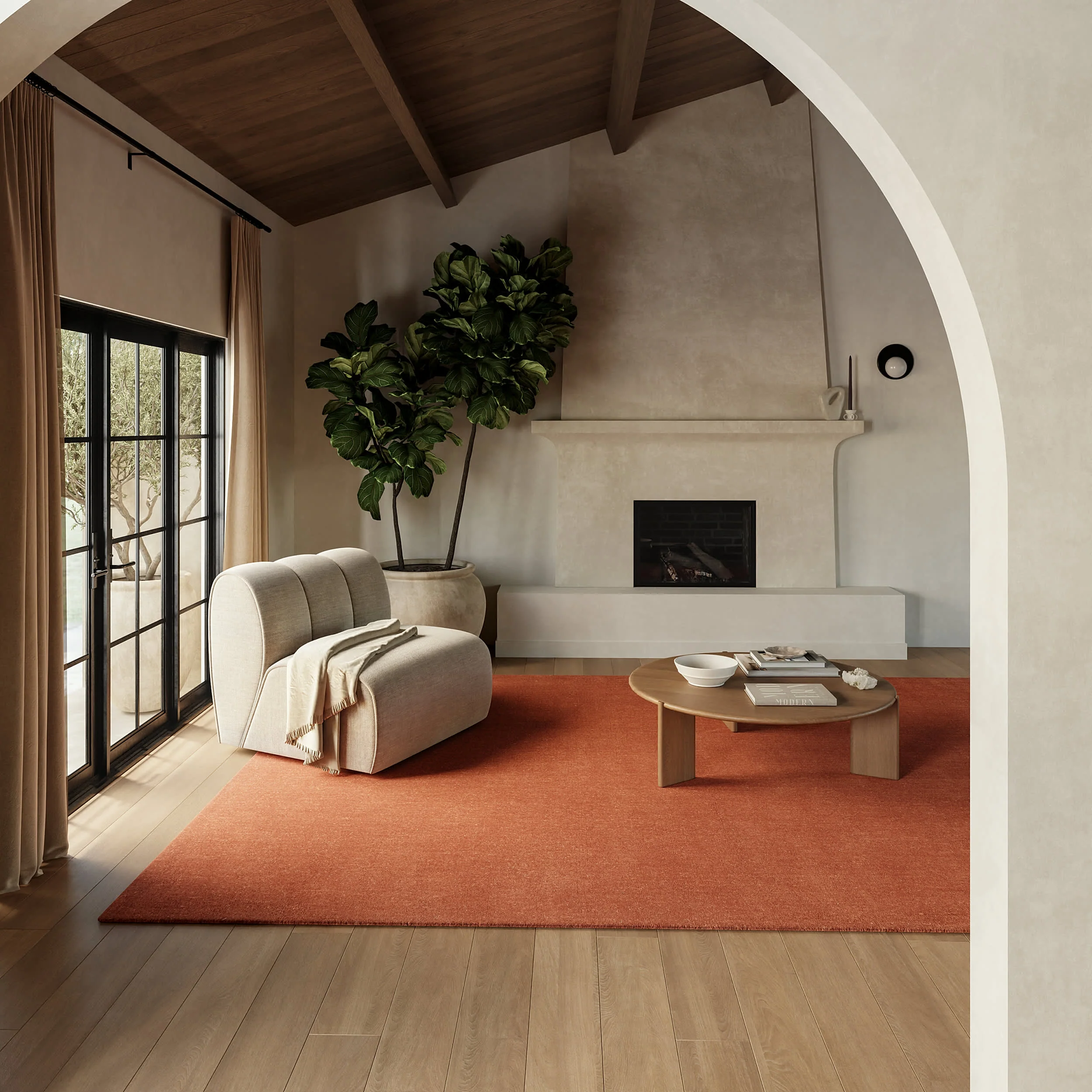 Maru Wool Rug | Auburn - Image 2