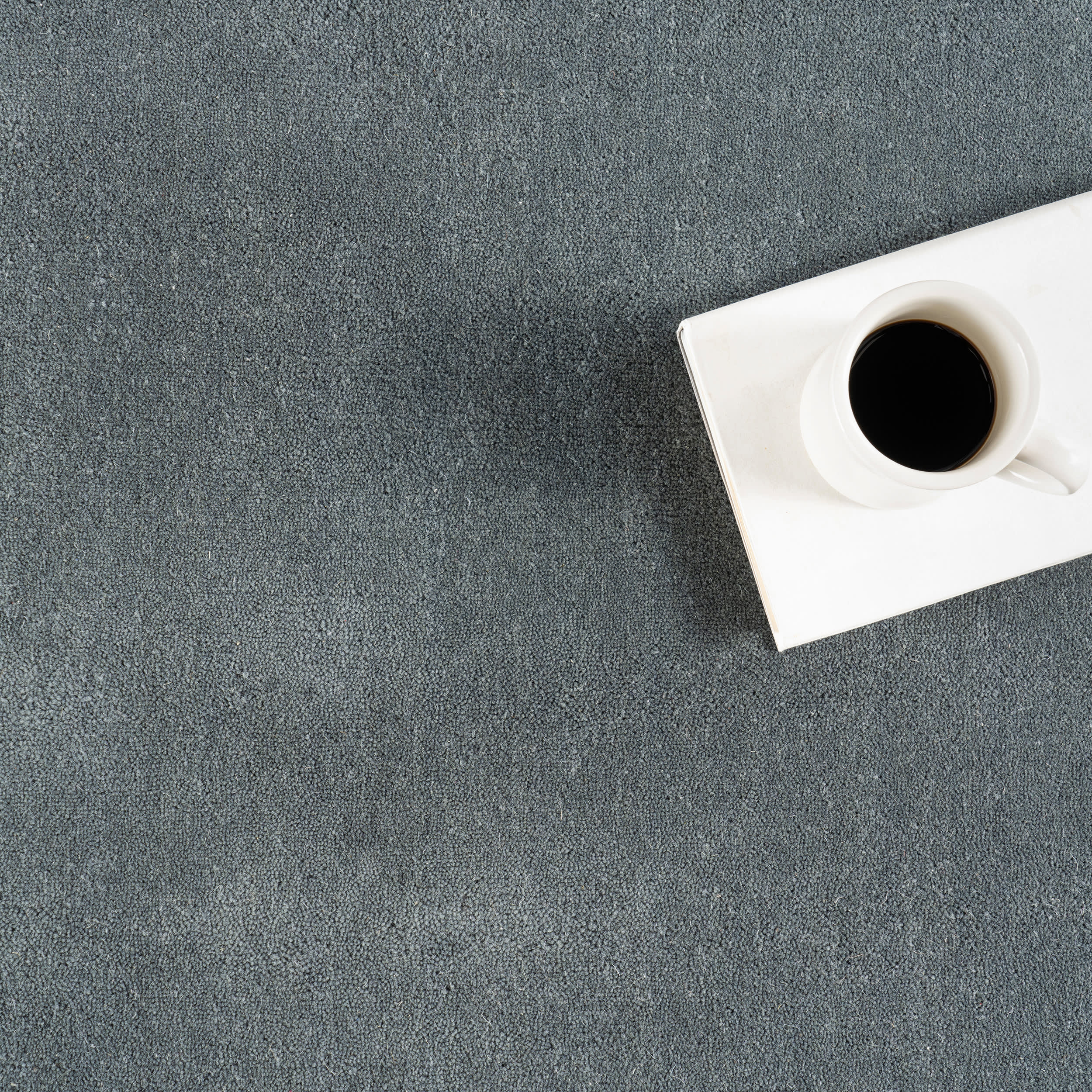 Maru Wool Rug | Blue Grey - Image 7