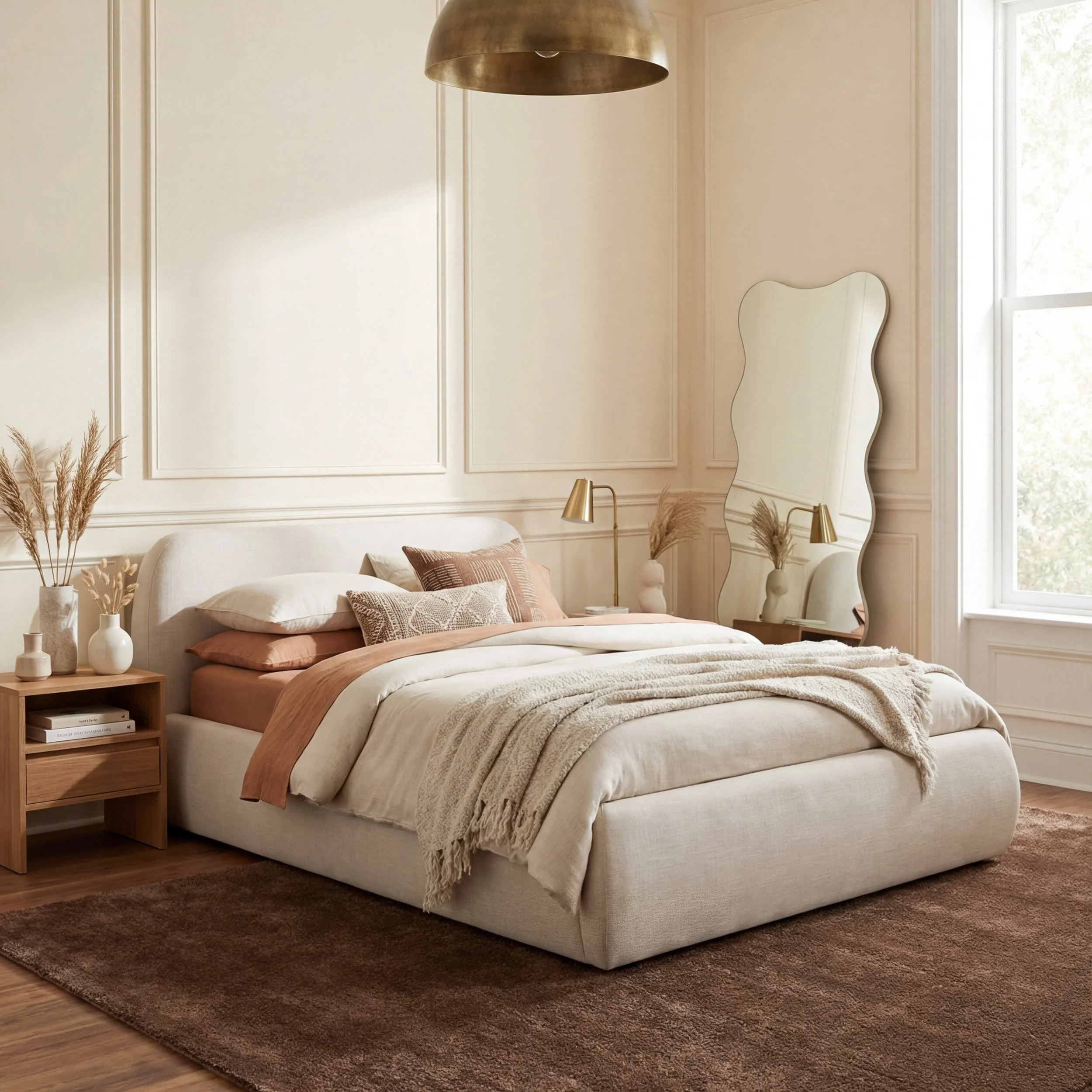 Maru Wool Rug | Mauve Brown - Image 10
