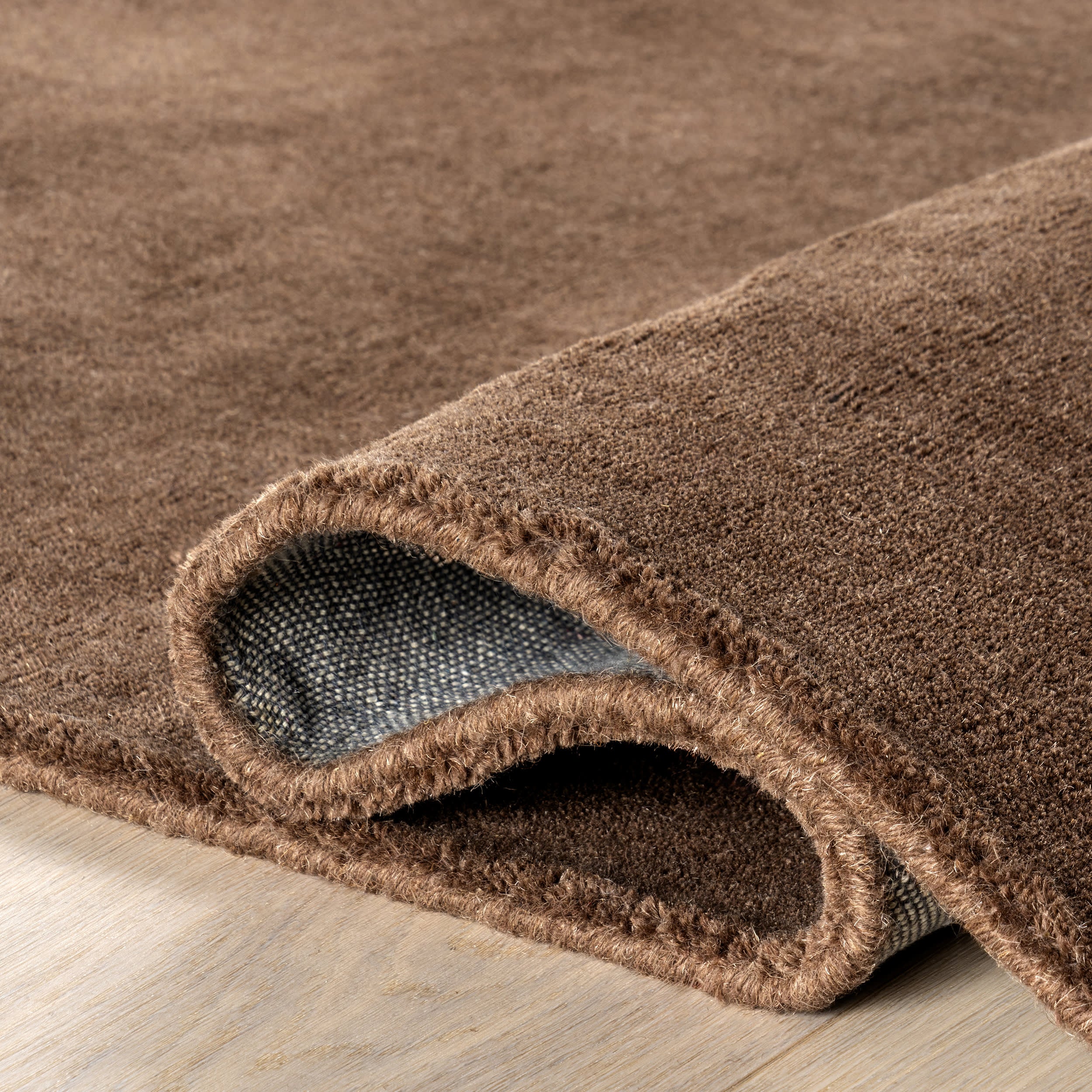 Maru Wool Rug | Mauve Brown - Image 11