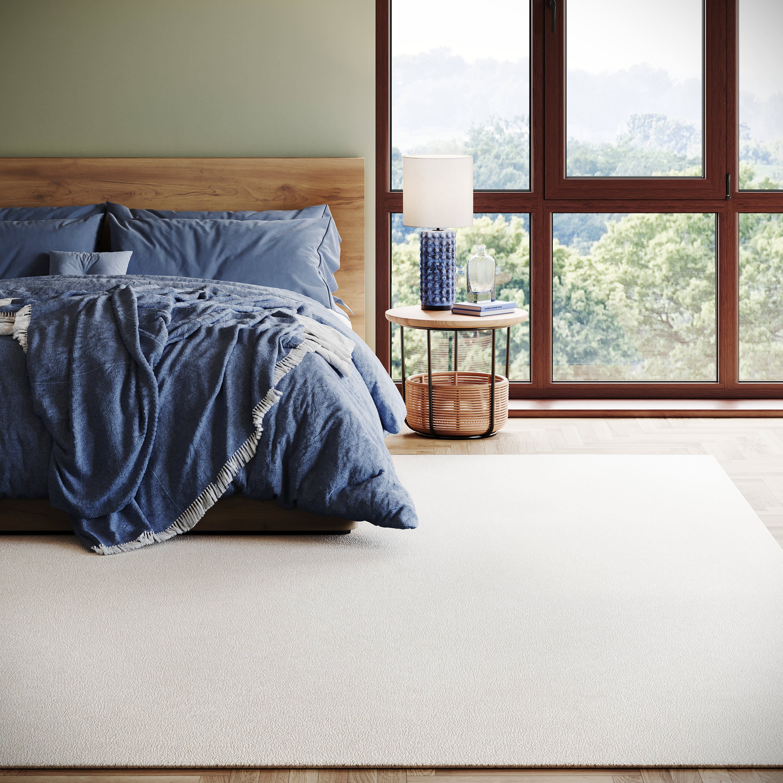 Maru Wool Rug | Ivory - Image 10