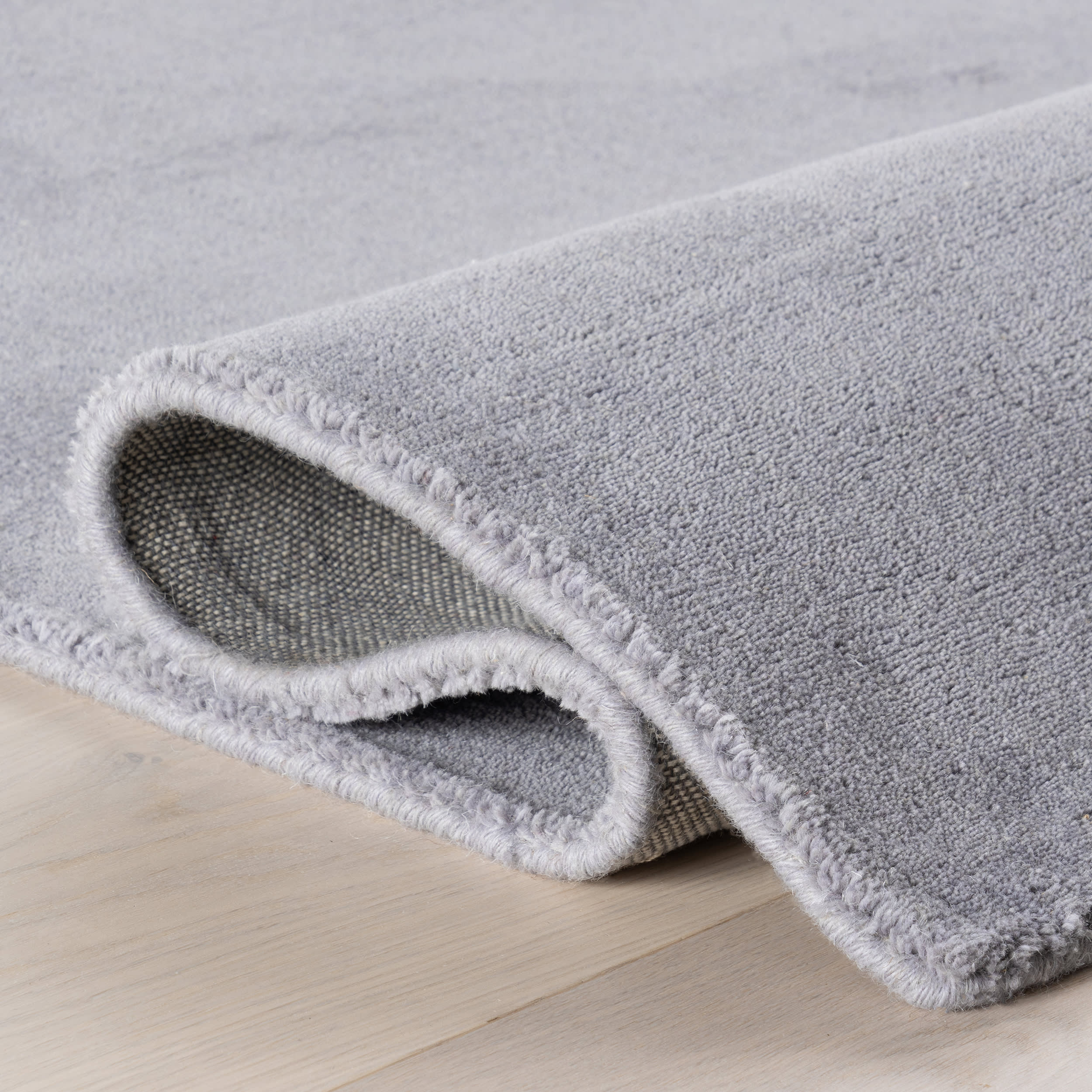 Maru Wool Rug | Silver - Image 8
