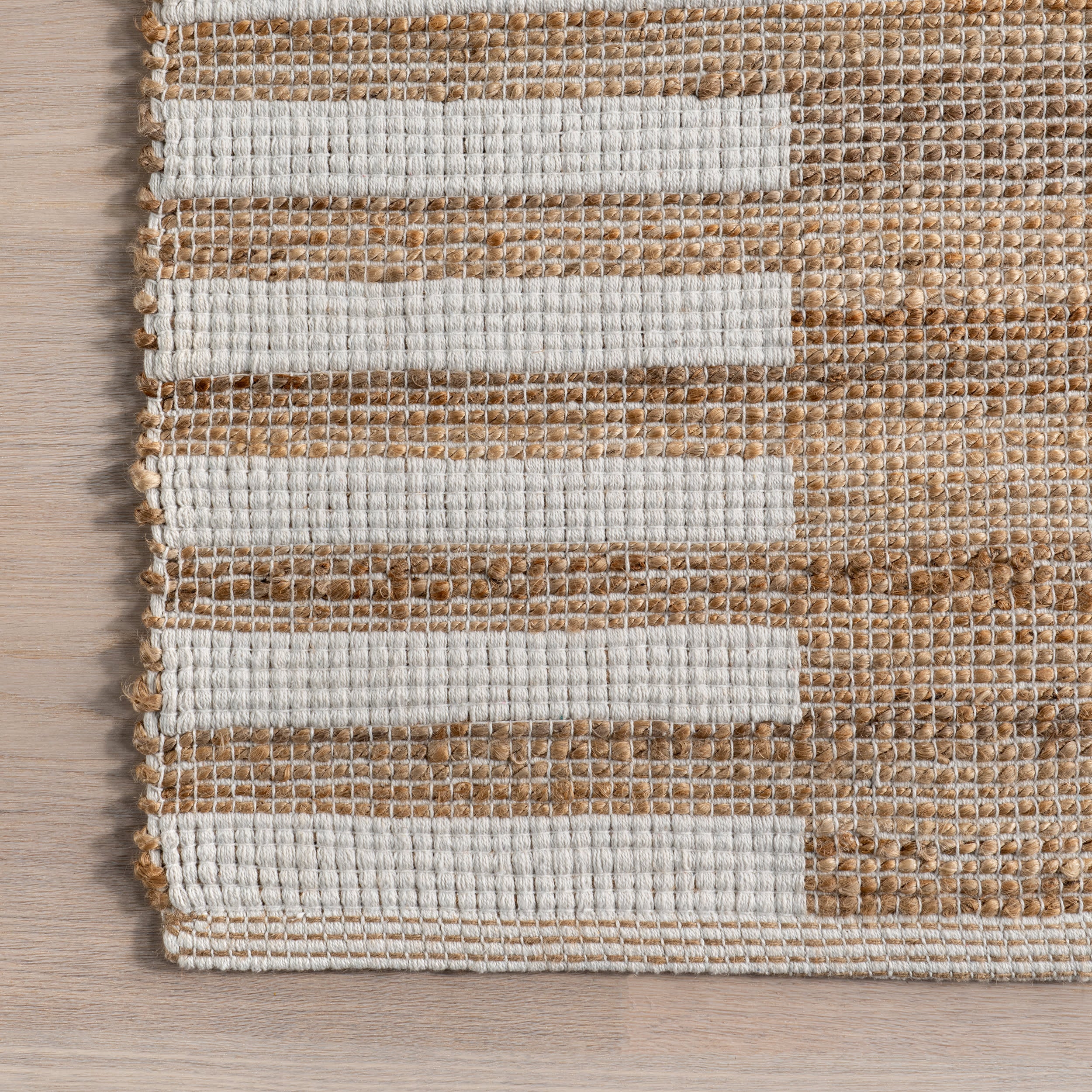 Marybeth Wavering Stripes Rug | Natural - Image 3